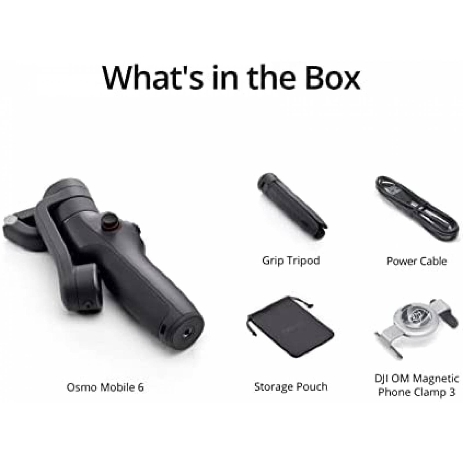 Estabilizador de Celular DJI Osmo Mobile 6 de 3 Ejes -Negro