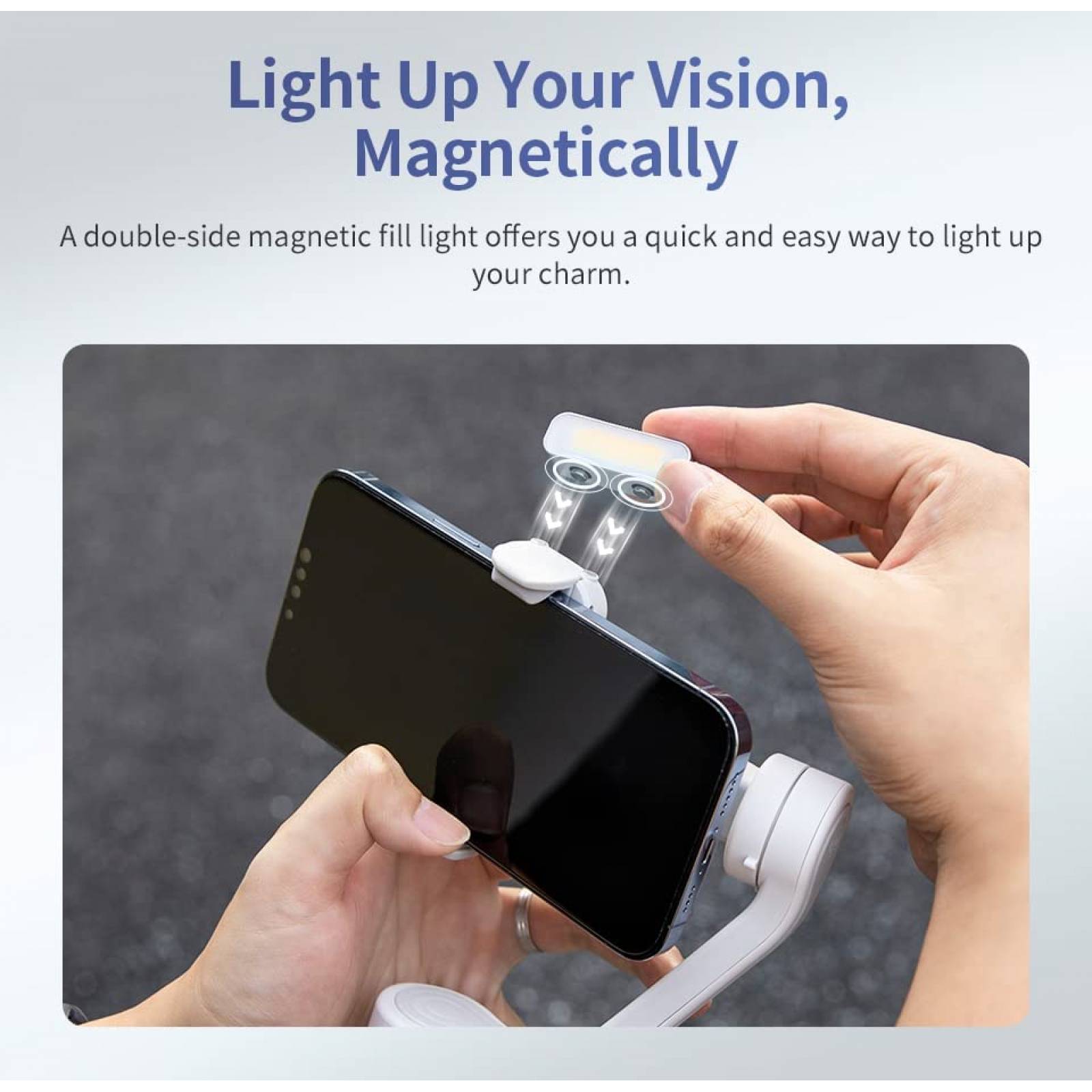 Estabilizador ZHIYUN Smooth Q4 Portatil y Plegable -Blanco