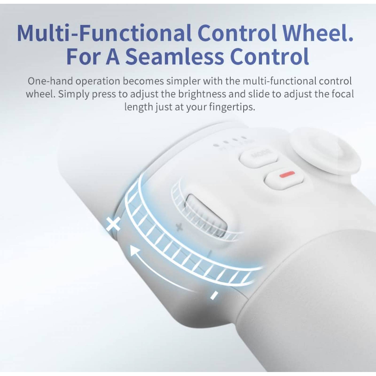 Estabilizador ZHIYUN Smooth Q4 Portatil y Plegable -Blanco