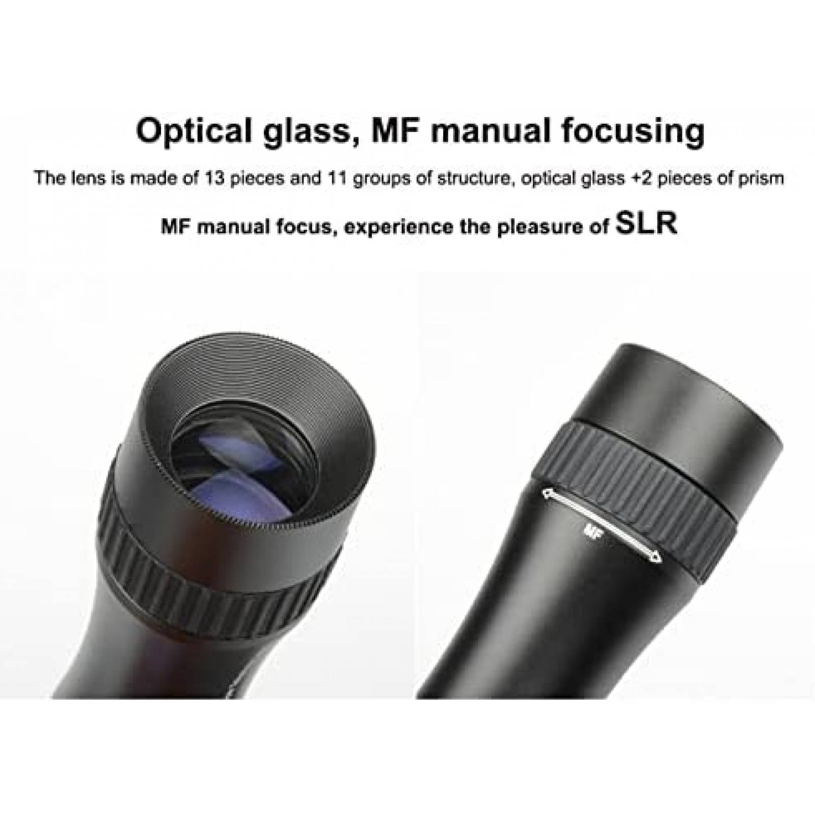 Lente Super Teleobjetivo Kase para Telefono 300mm -Negro