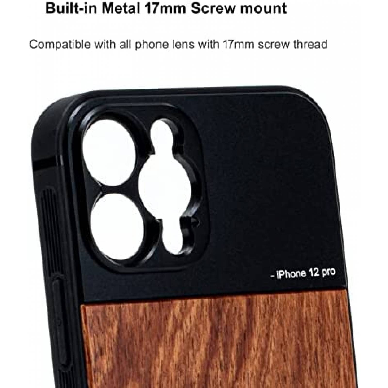 Lente Super Teleobjetivo Kase para Telefono 300mm -Negro