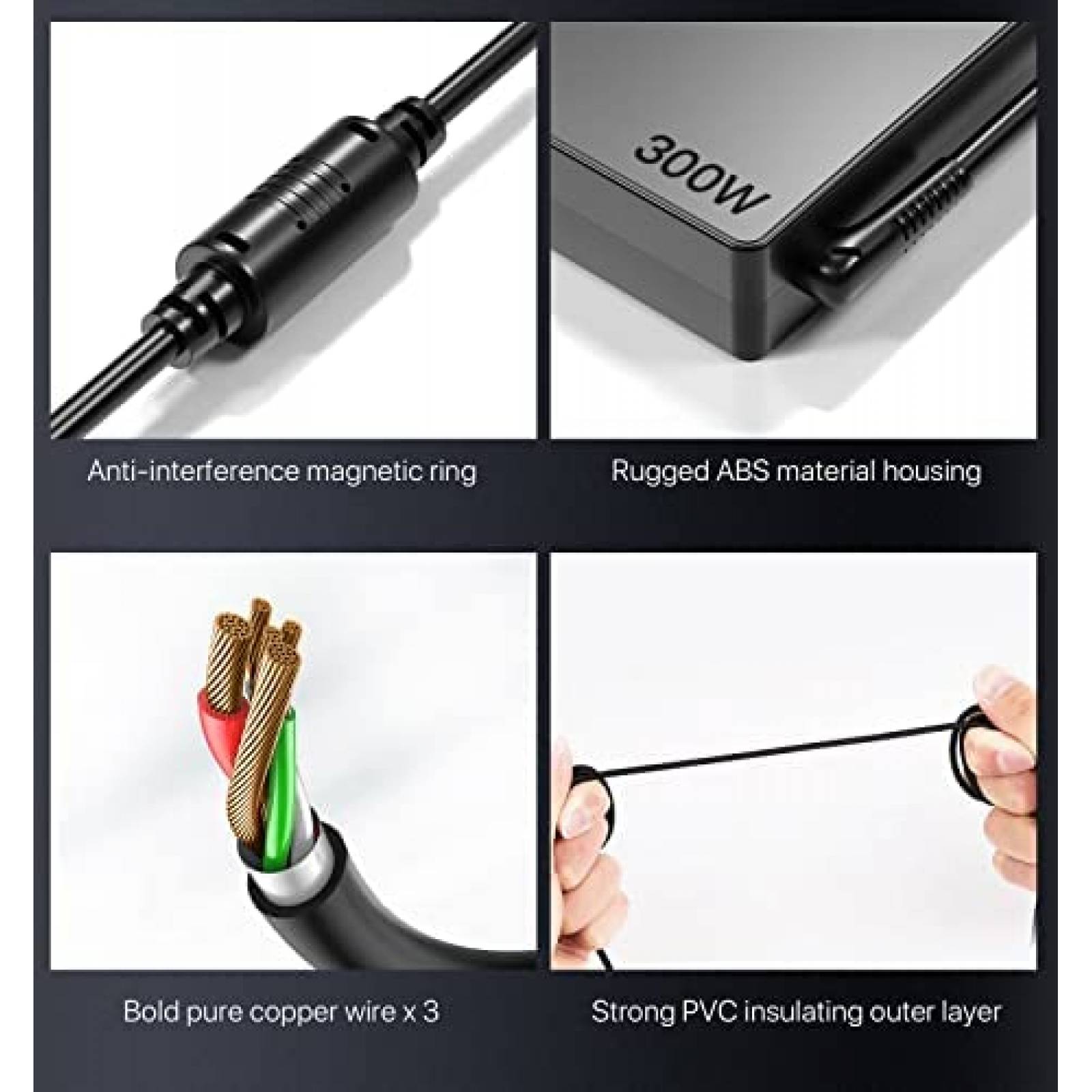 Cargador DONGERDI 20V 15A 300W Compatible con Lenovo Legion