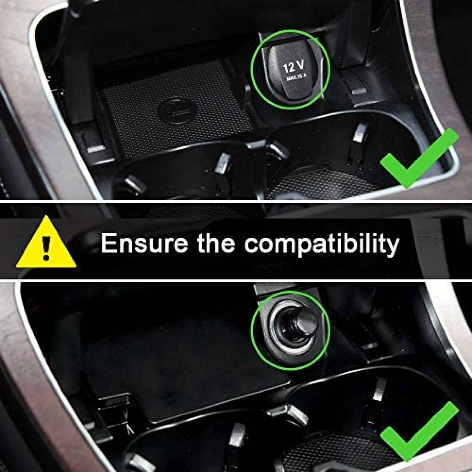 Cargador Inalambrico para Auto SIGHILL Mercedes (2015-2022)C