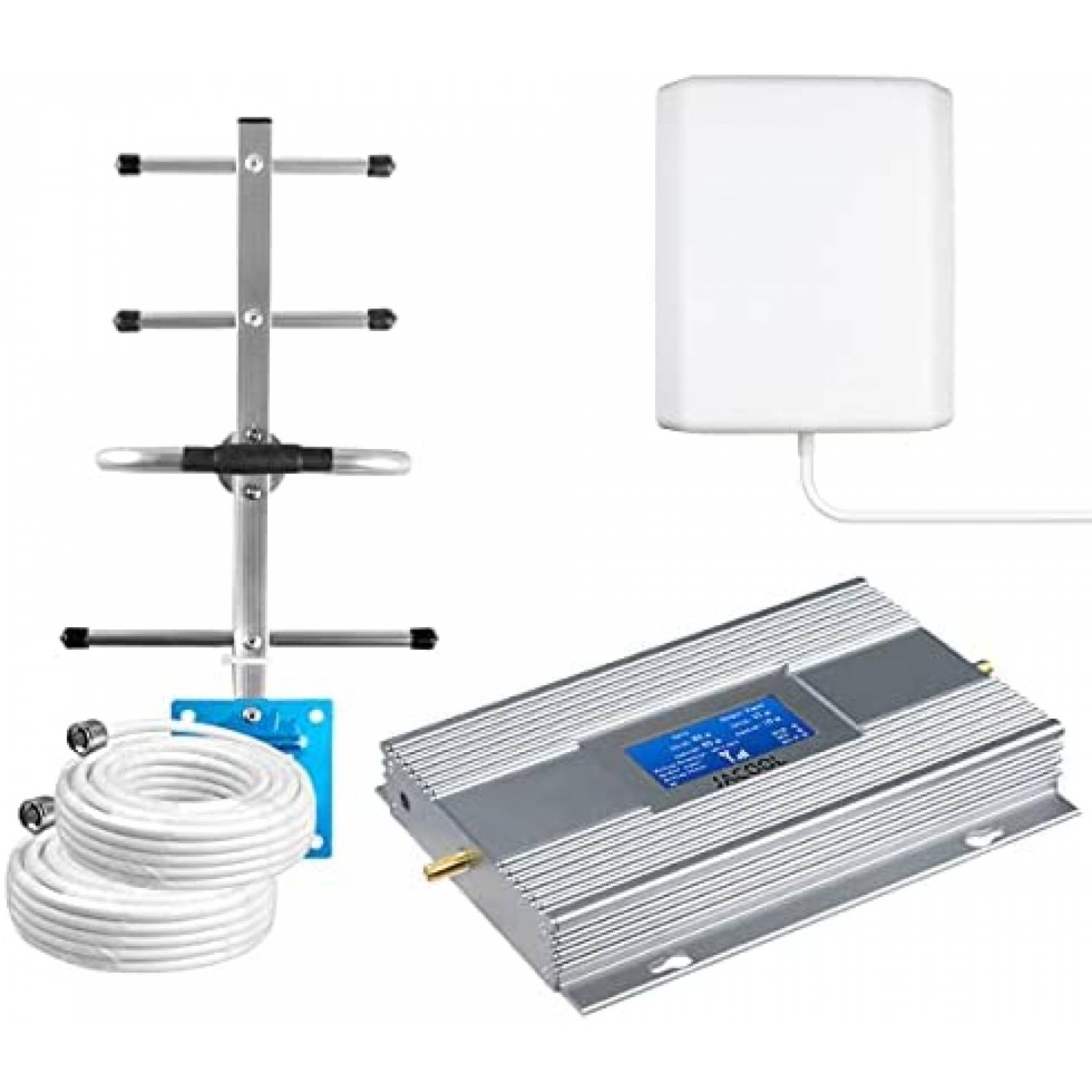 Ampliicador de Señal p/Celular Verizon con Antena 5G -Gris