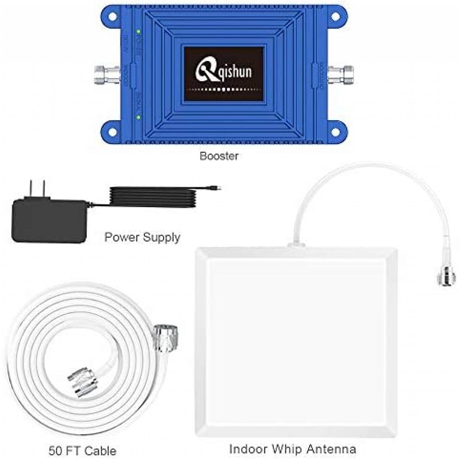 Ampliicador de Señal p/Celular Qishun 5G LTE -Azul