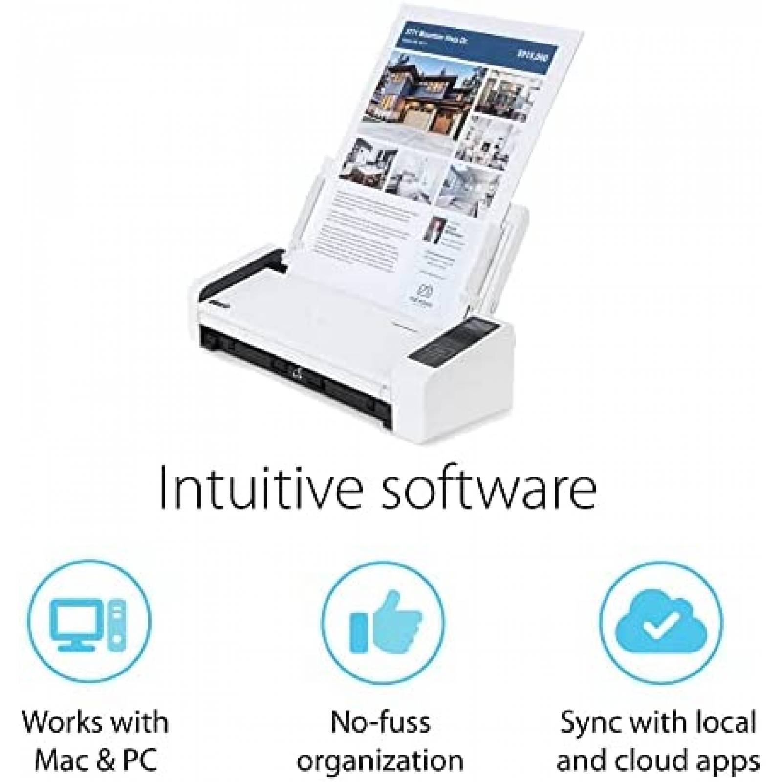 Escaner de Documentos Doxie Pro DX400 Compacto Casa Oficina