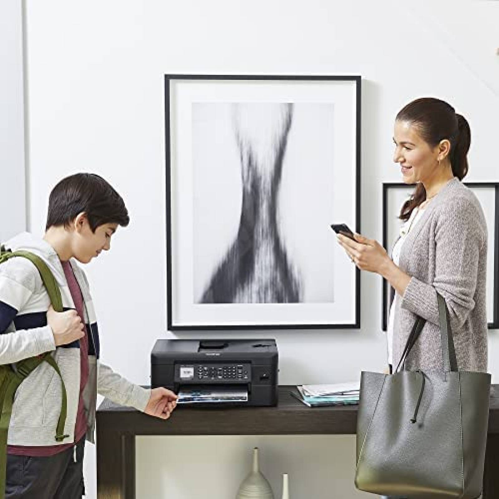 Impresora Multifuncional Brother MFC-J1010DW Tinta Color USB