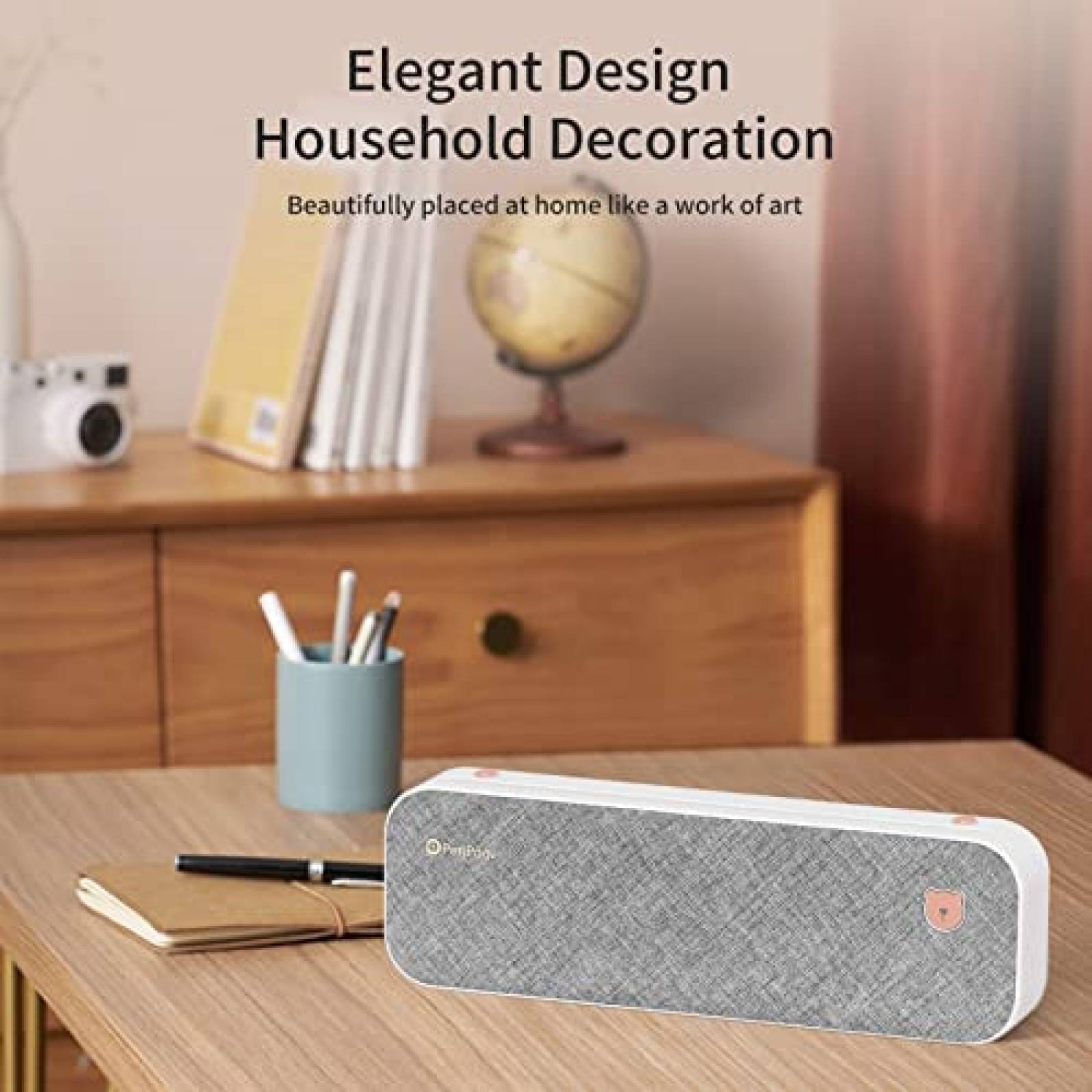 Impresora Termica PeriPage Portatil Bluetooth Papel A4 -Gris