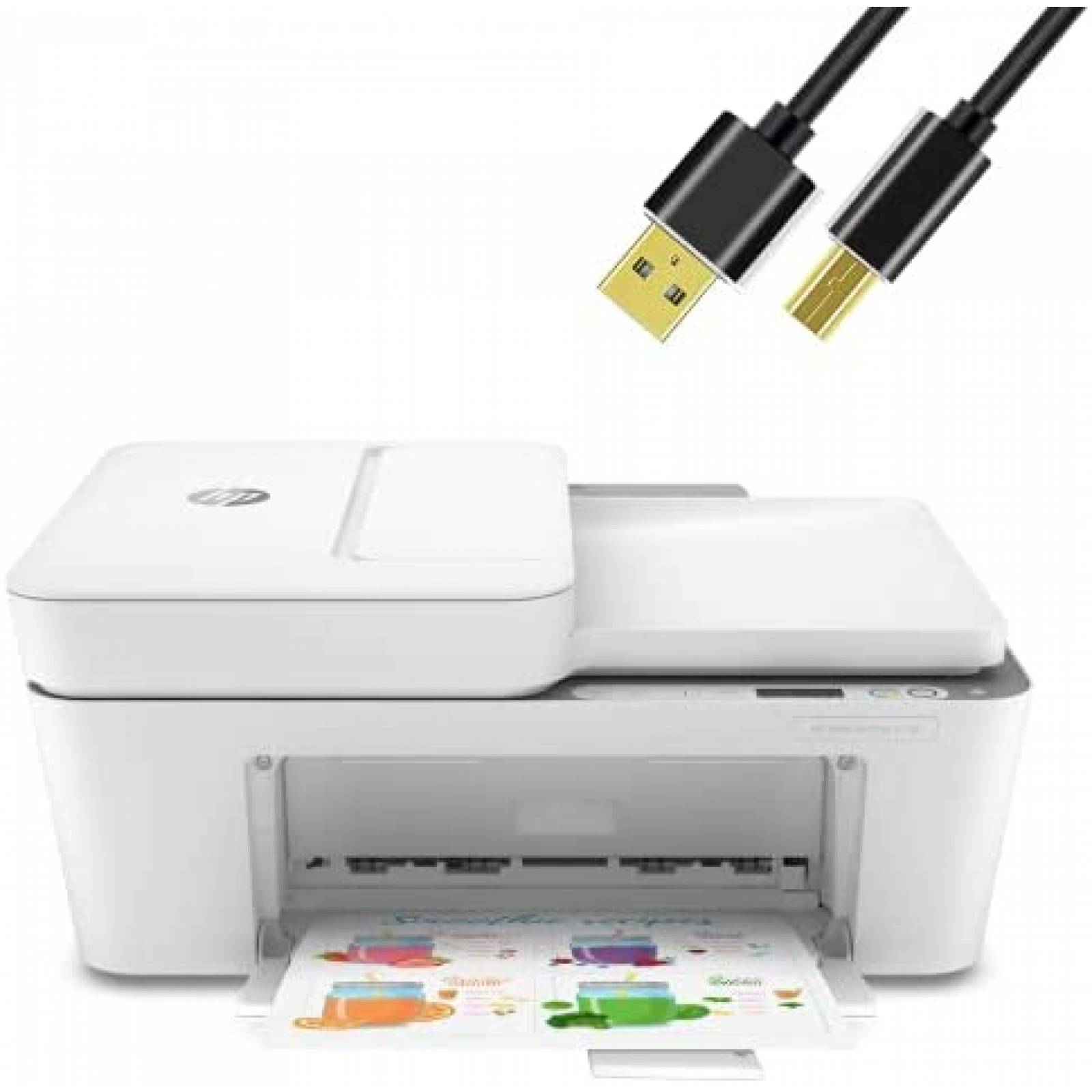 Impresora Multifuncional HP DeskJet Plus 4158 Tinta Color