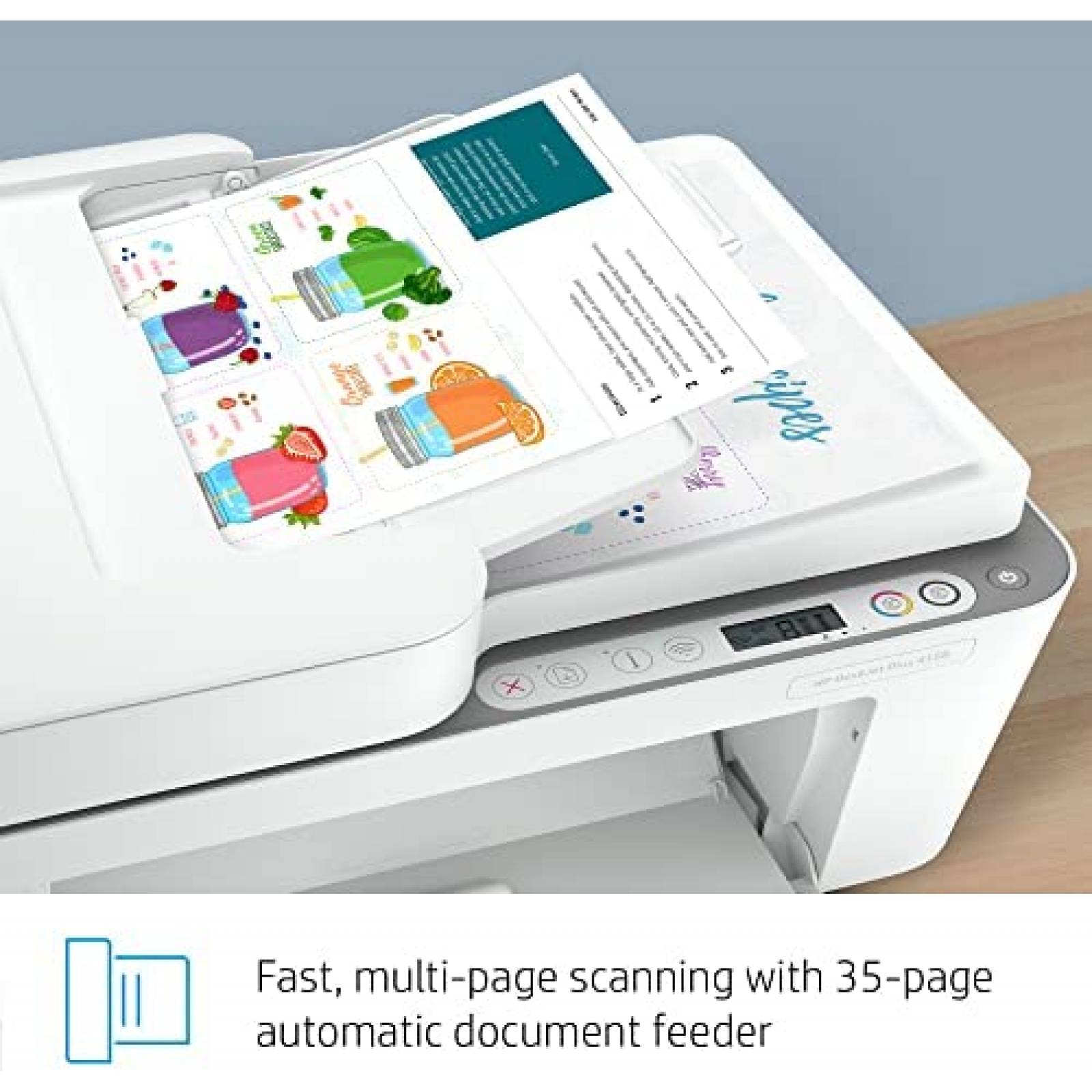 Impresora Multifuncional HP DeskJet Plus 4158 Tinta Color