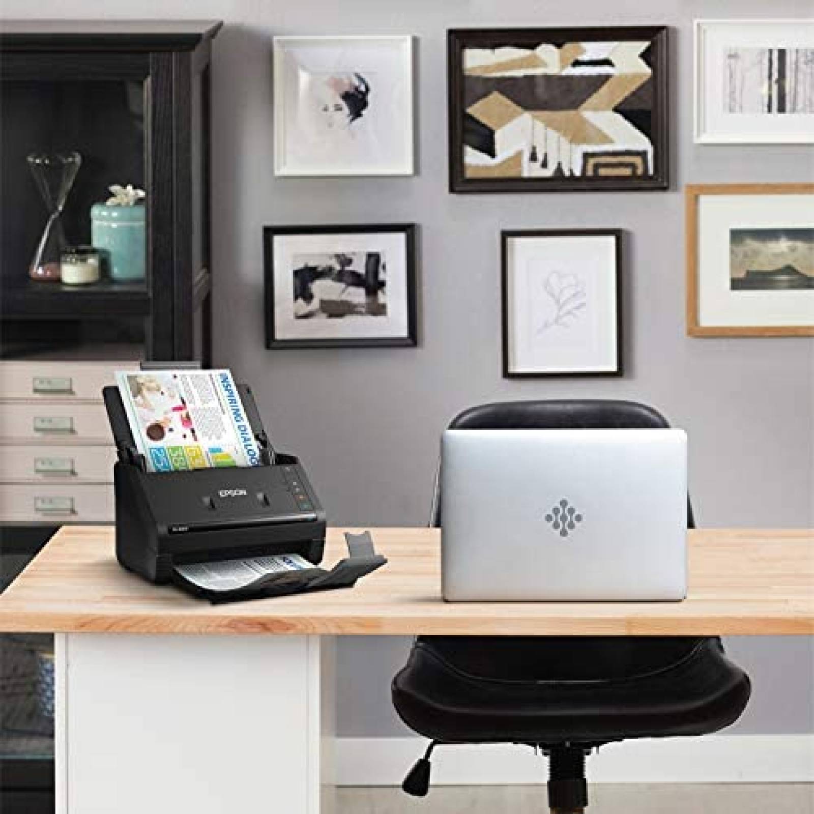 Escaner de Documentos Epson Workforce ES-400 II ADF -Negro