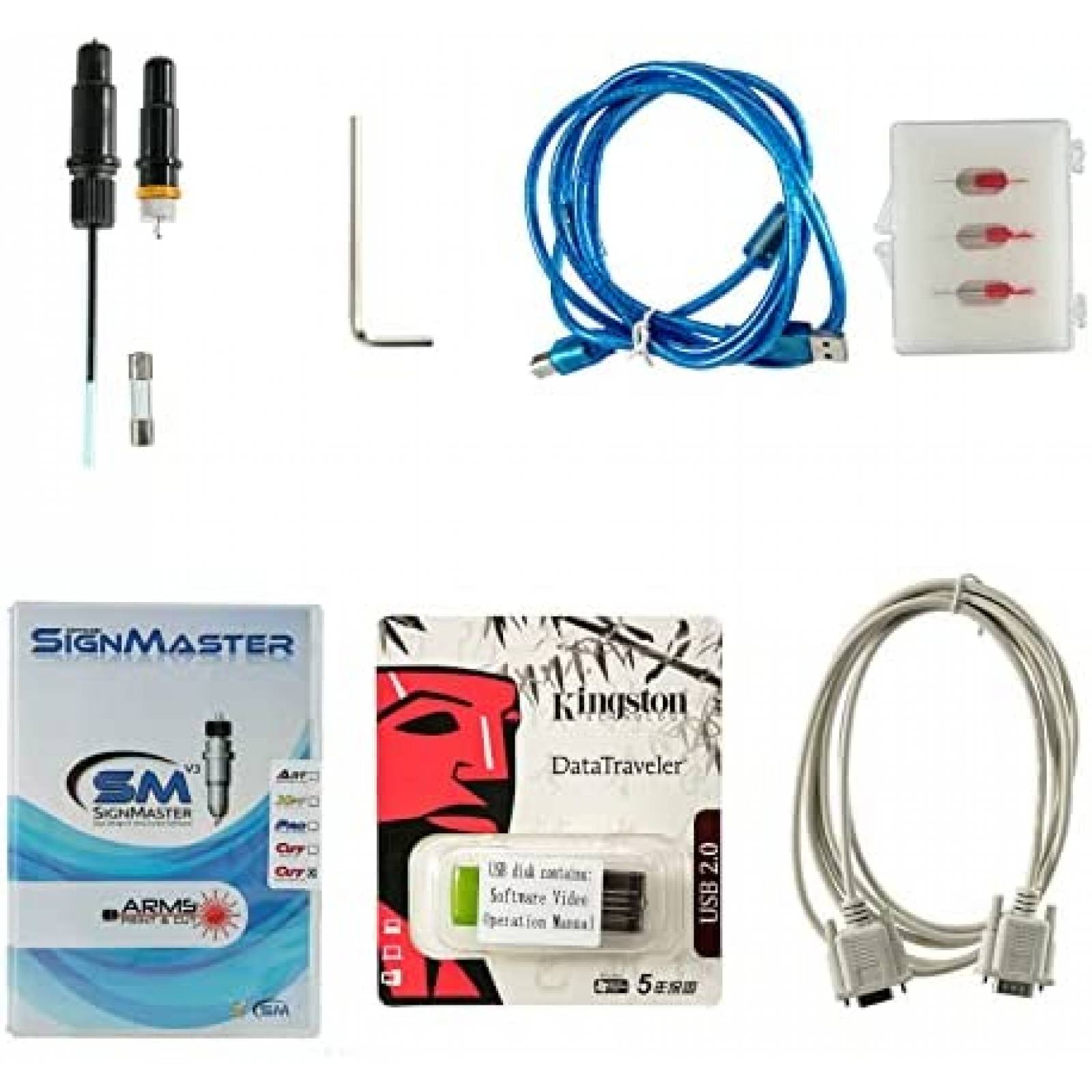 Cortadora de Vinilo VEVOR Plotter 14'' LCD 375mm -Negro