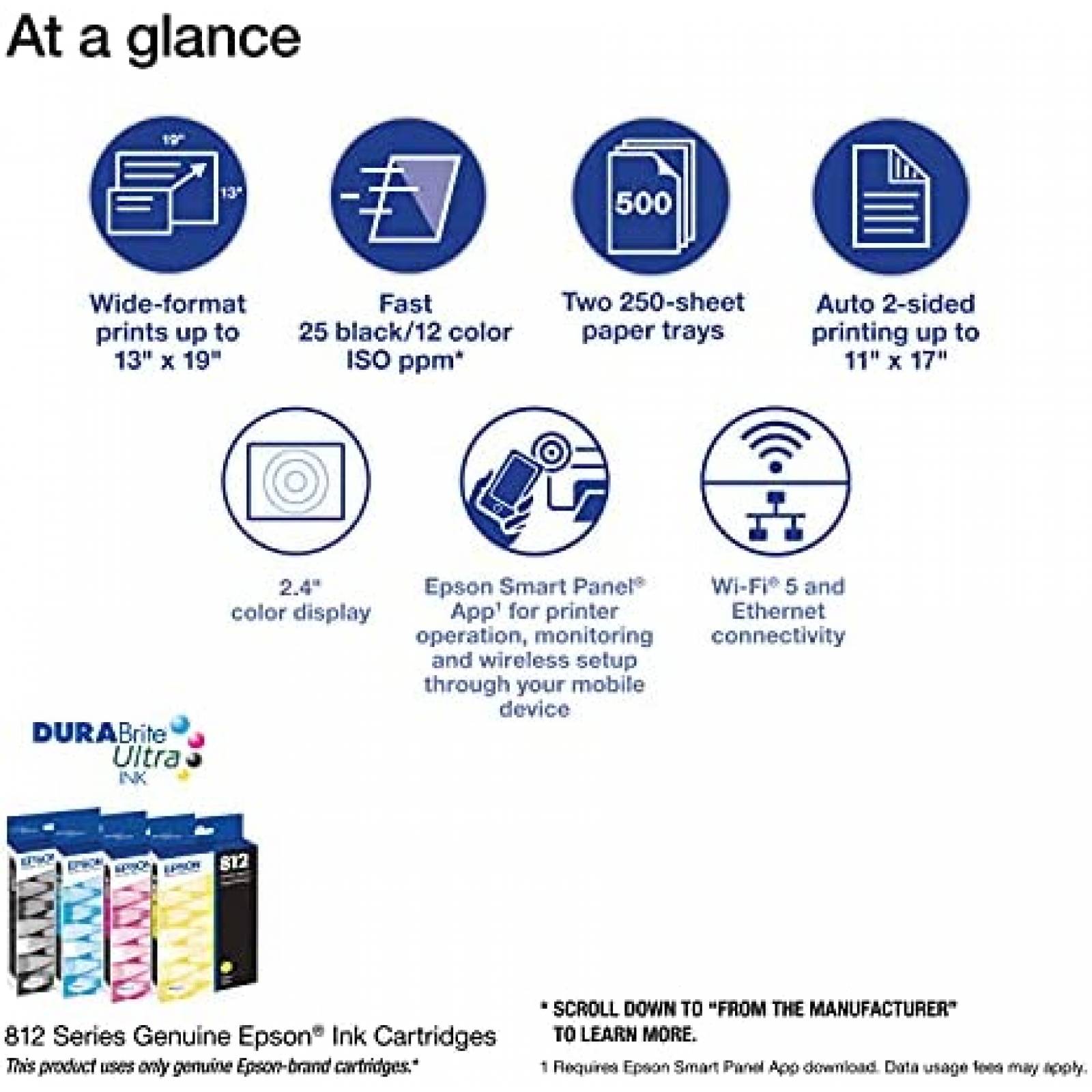 Impresora Multifuncional Epson WorkForce Pro WF-7310 Tinta