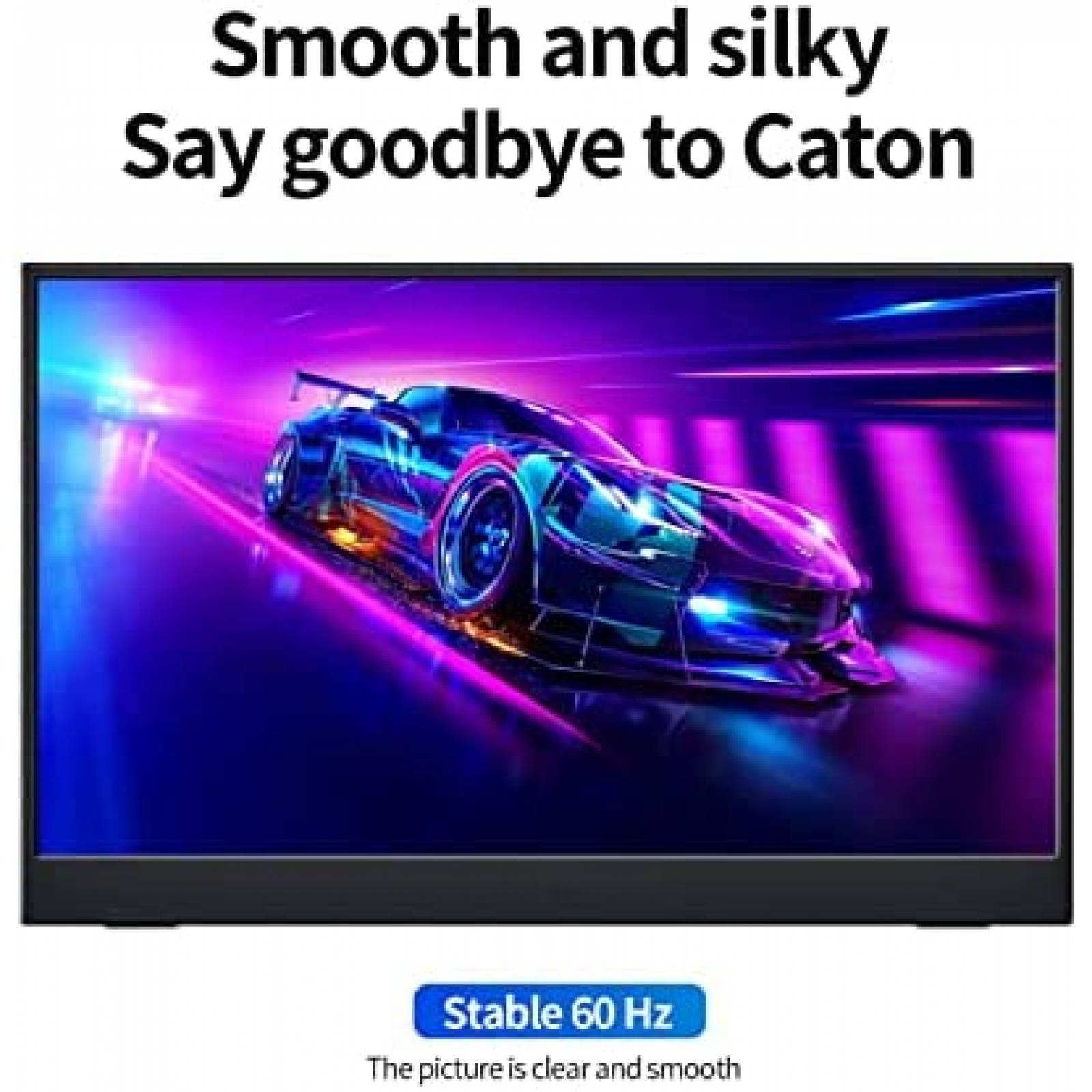 Monitor Portatil JOHNKANG 15.6'' Full HD 1080P 60Hz -Gris