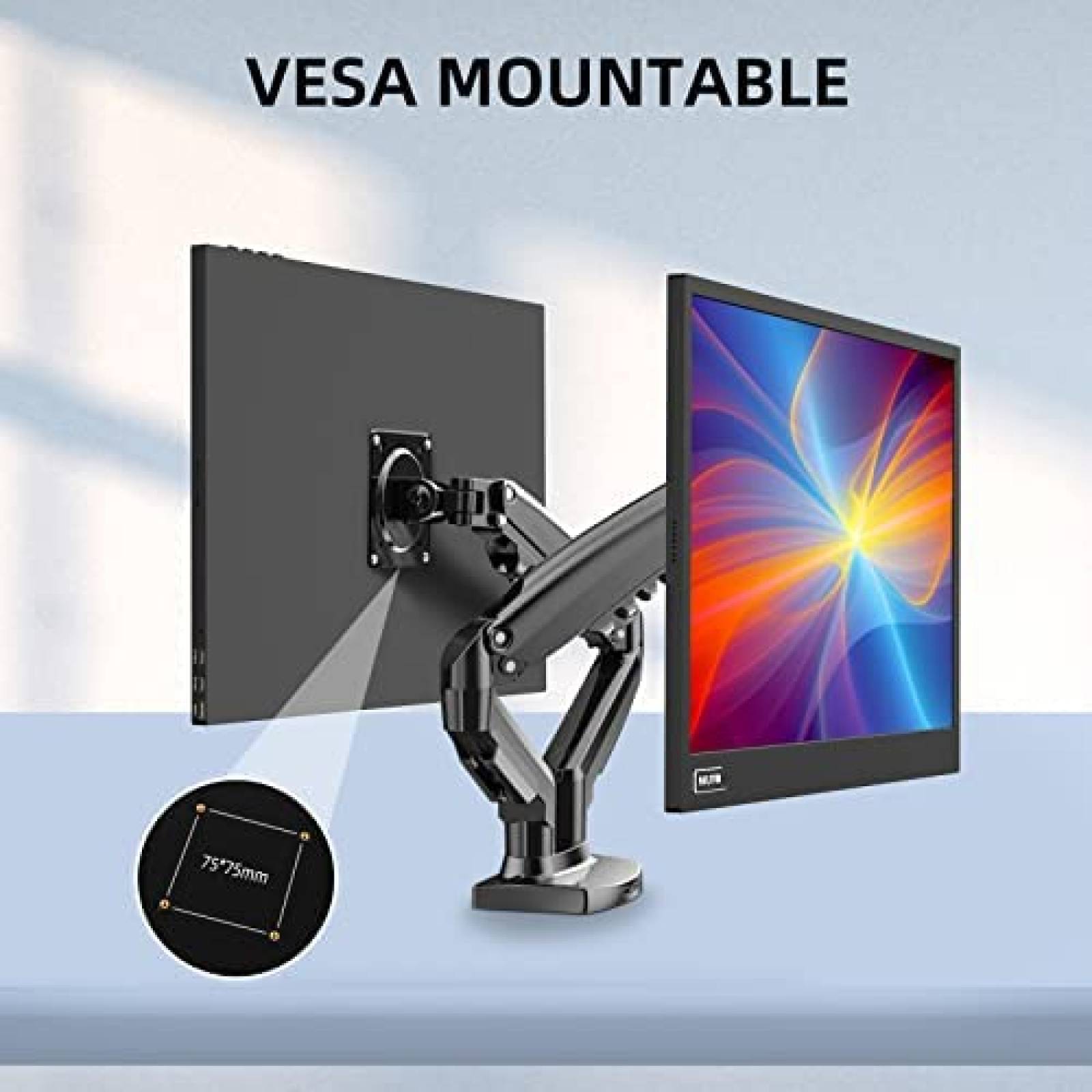 Monitor Portatil NIUTO 17.3'' 144Hz 100%sRGB FHD HDMI -Negro