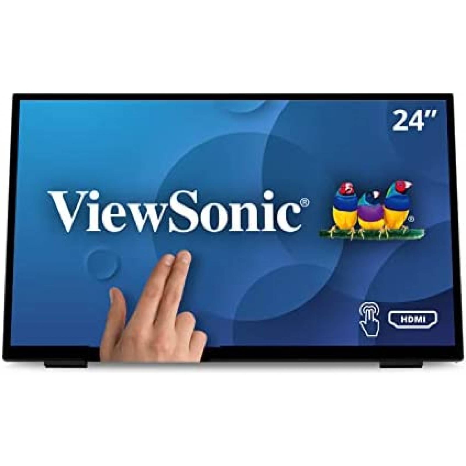 Monitor Tactil ViewSonic TD2465 Profesional 24" con Audio