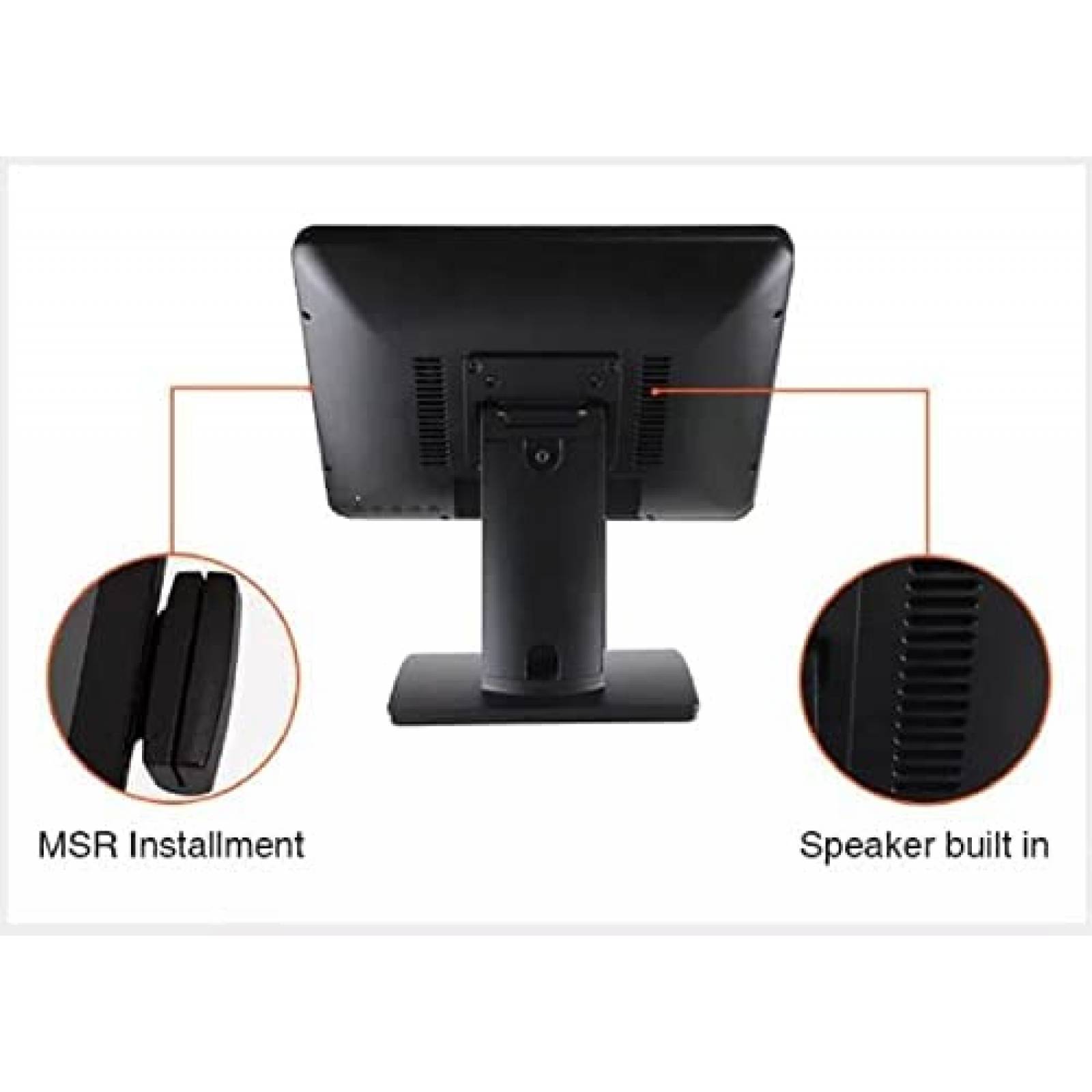 Monitor Tactil ORYX 17" LED USB VGA para Oficina Restaurante