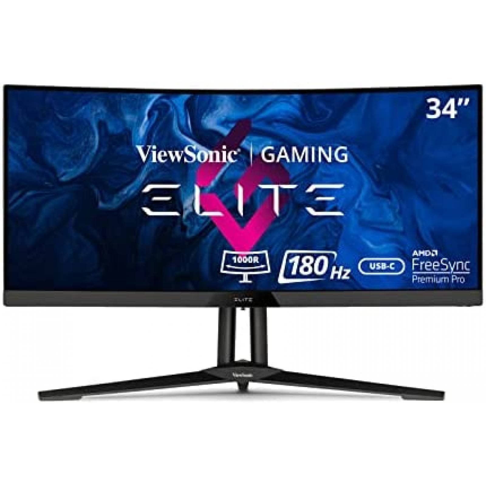 Monitor Curvo ViewSonic XG340C-2K 34" 1440p QHD 180Hz -Negro