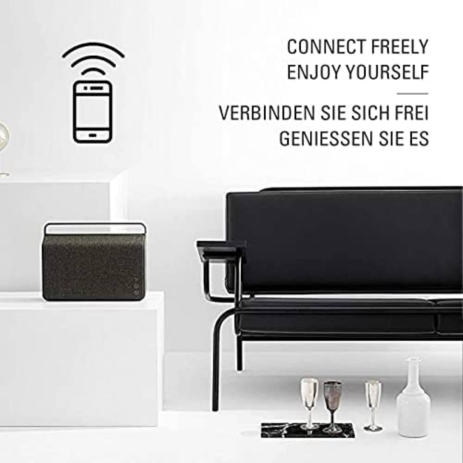 Bocina Inalambrica Vifa Copenhagen 2.0 WiFi Bluetooth -Verde