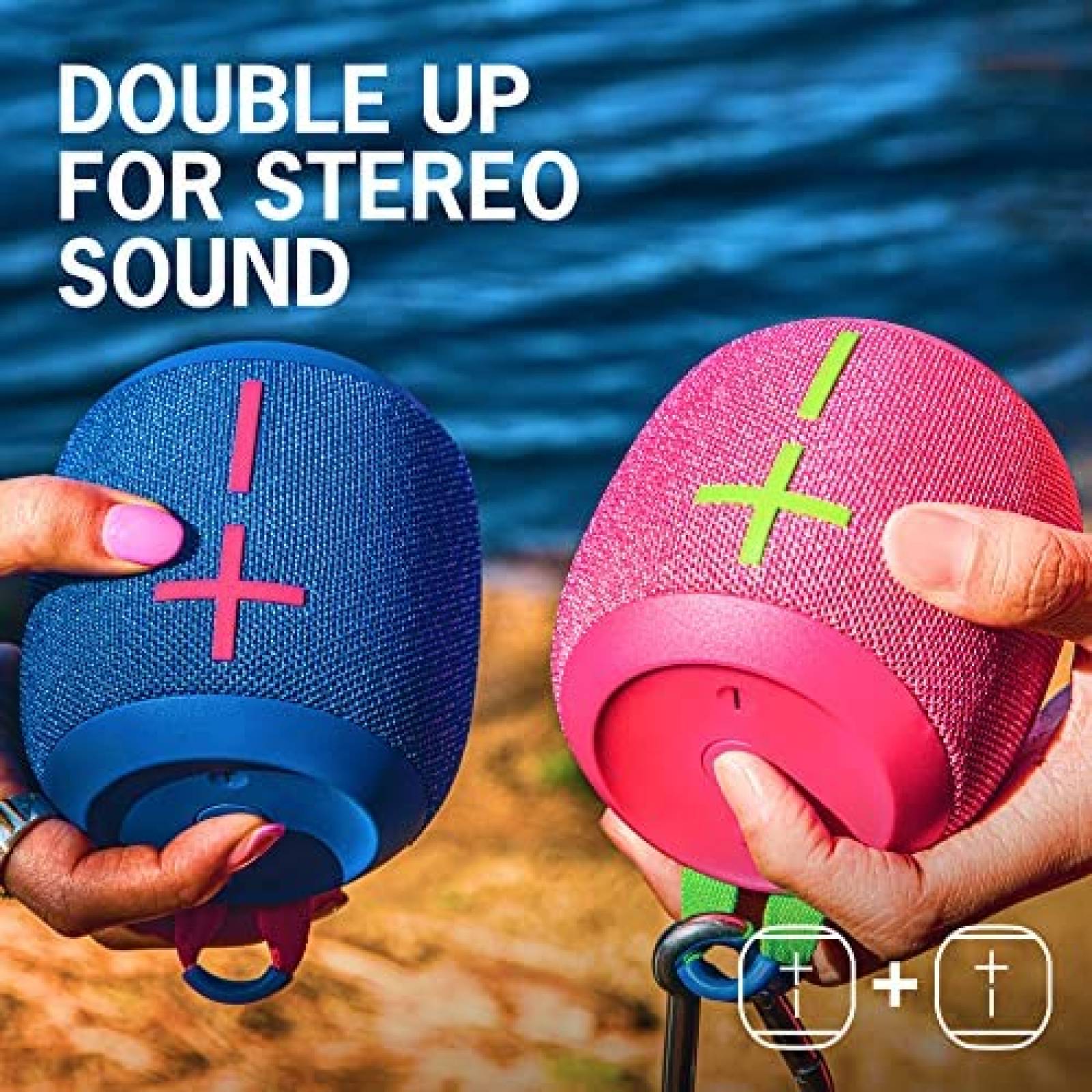 Bocina Bluetooth ULTIMATE EARS WONDERBOOM 3 Mini IP67 -Negro