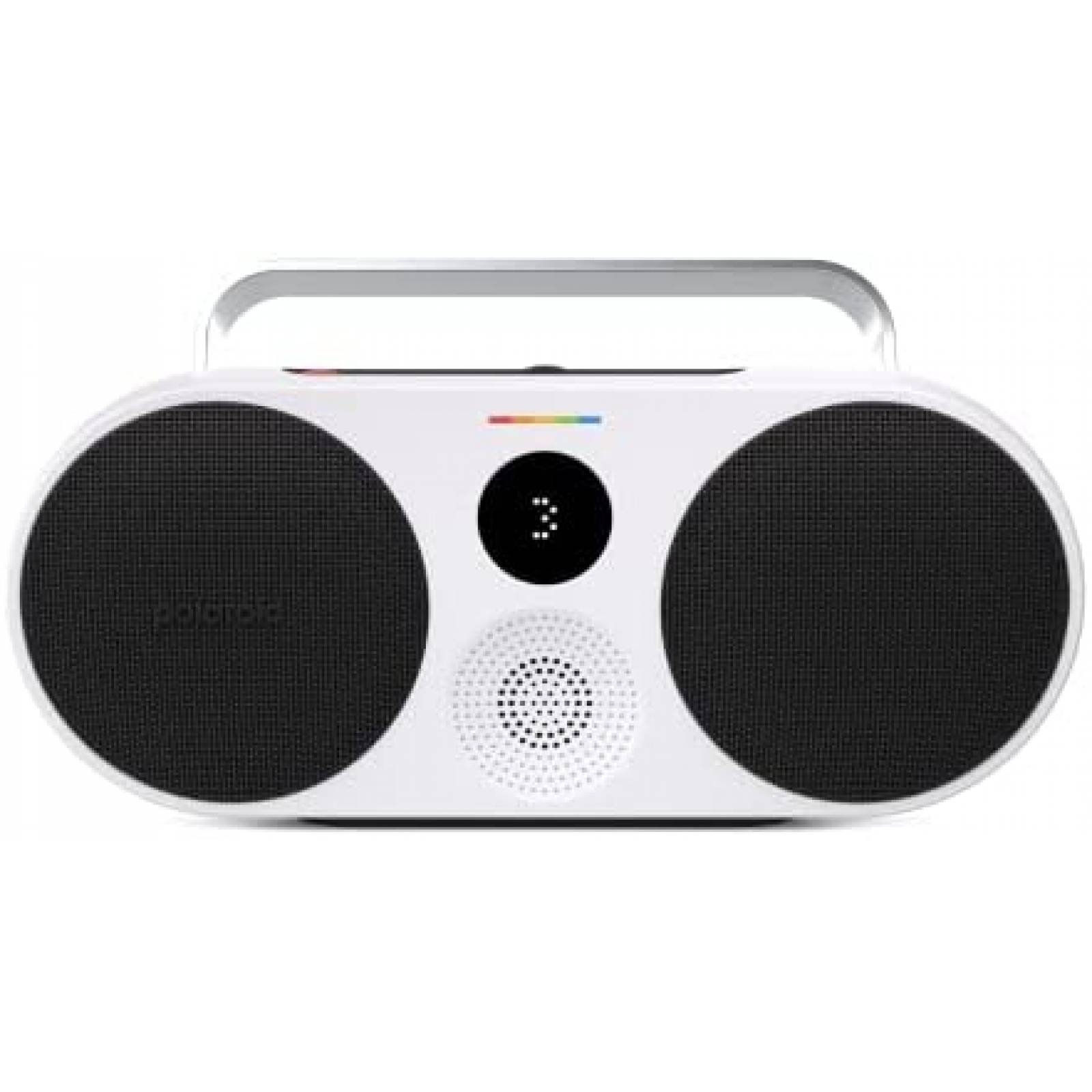 Bocina Bluetooth Polaroid P3 Boombox Retro Futurista -Blanco