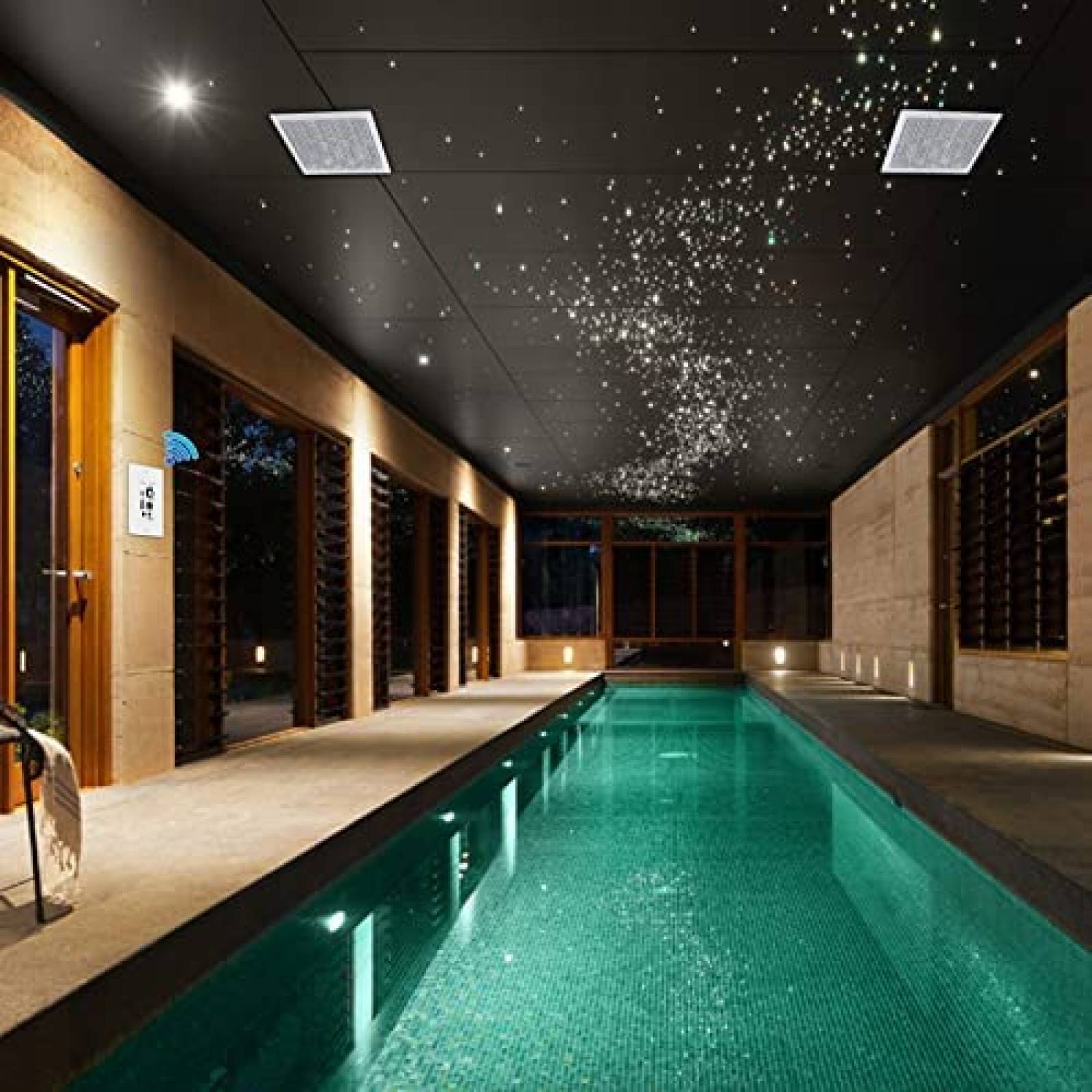 2 Bocinas para Techo Herdio HCS5030 5.25" 600W Bluetooth