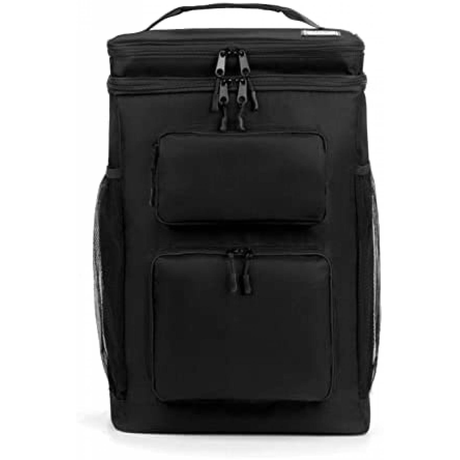 Hielera Super Real con Bocina Portatil Bluetooth USB -Negro