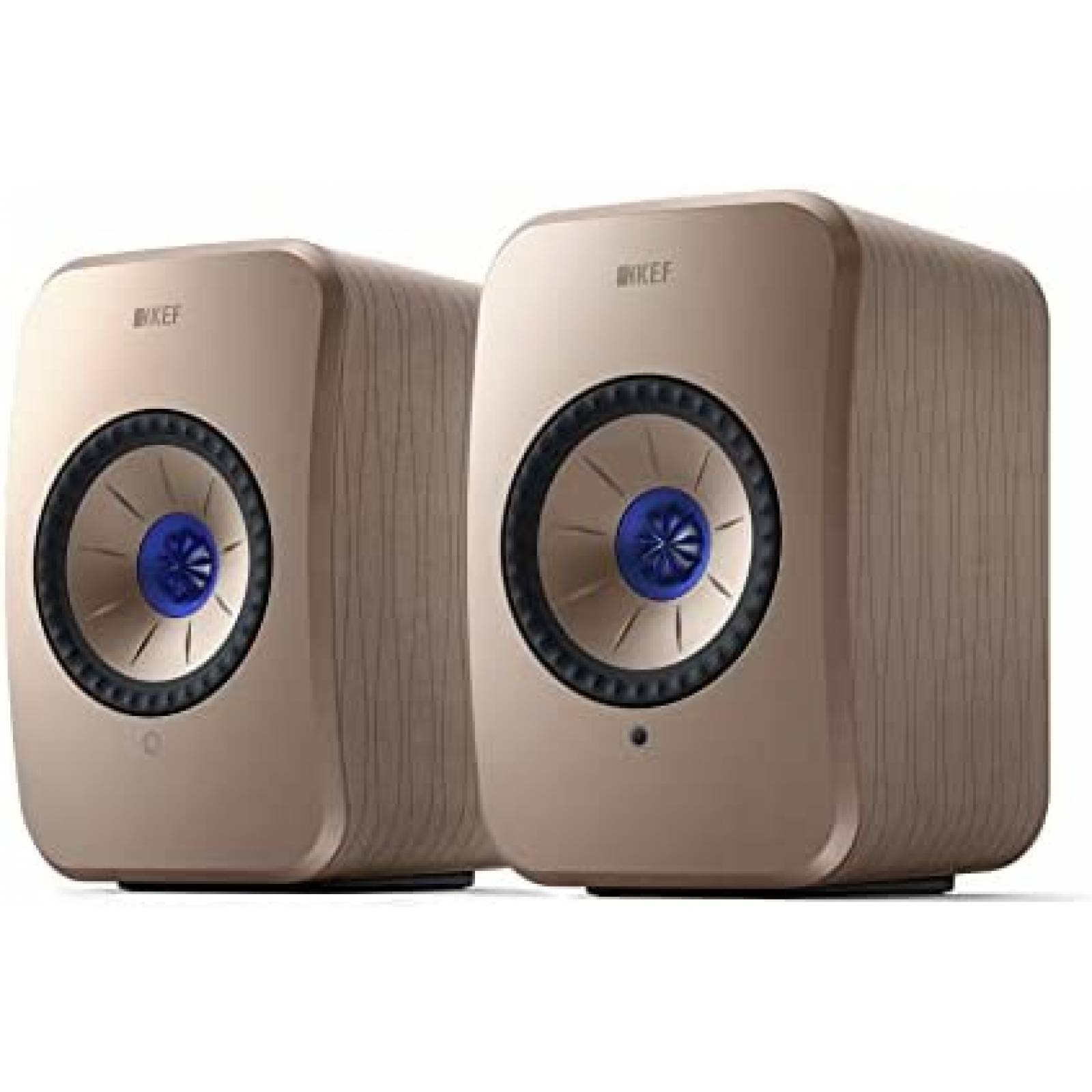 Bocina Inalambrico KEF Transmision de 24 bits/384 kHz -Beige