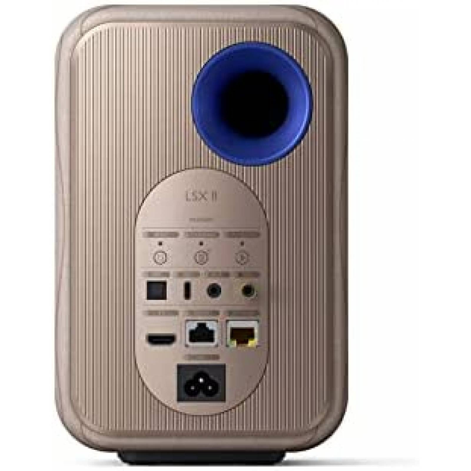 Bocina Inalambrico KEF Transmision de 24 bits/384 kHz -Beige