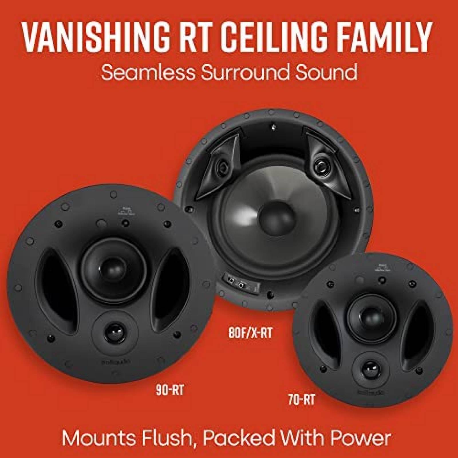 Bocina para Techo Polk Audio 70RT Plafon 7" Redonda 125W RMS