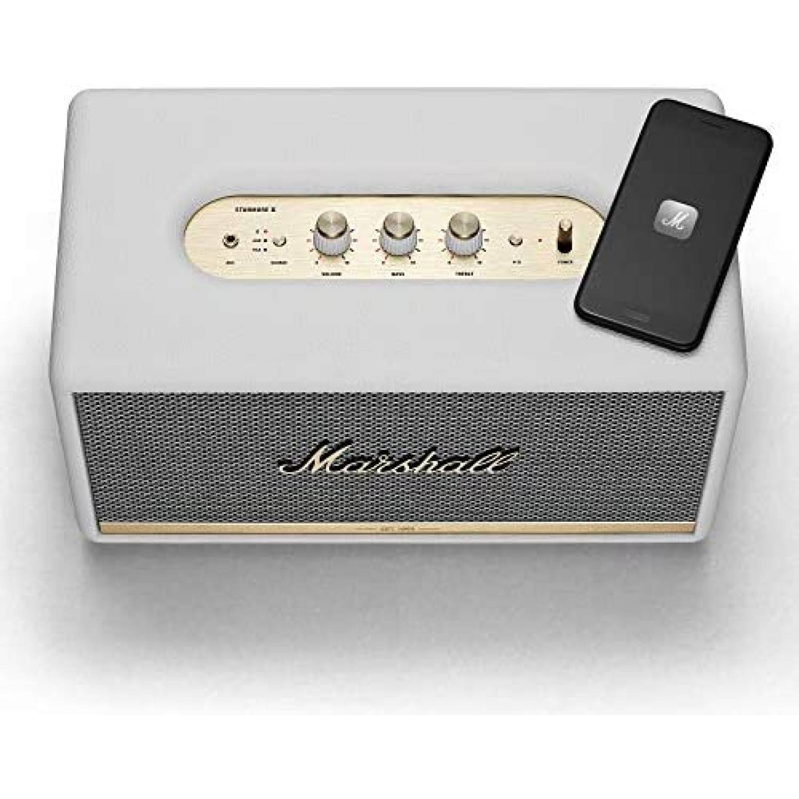 Bocina Bluetooth Marshall Stanmore II Altavoz AptX -Blanco
