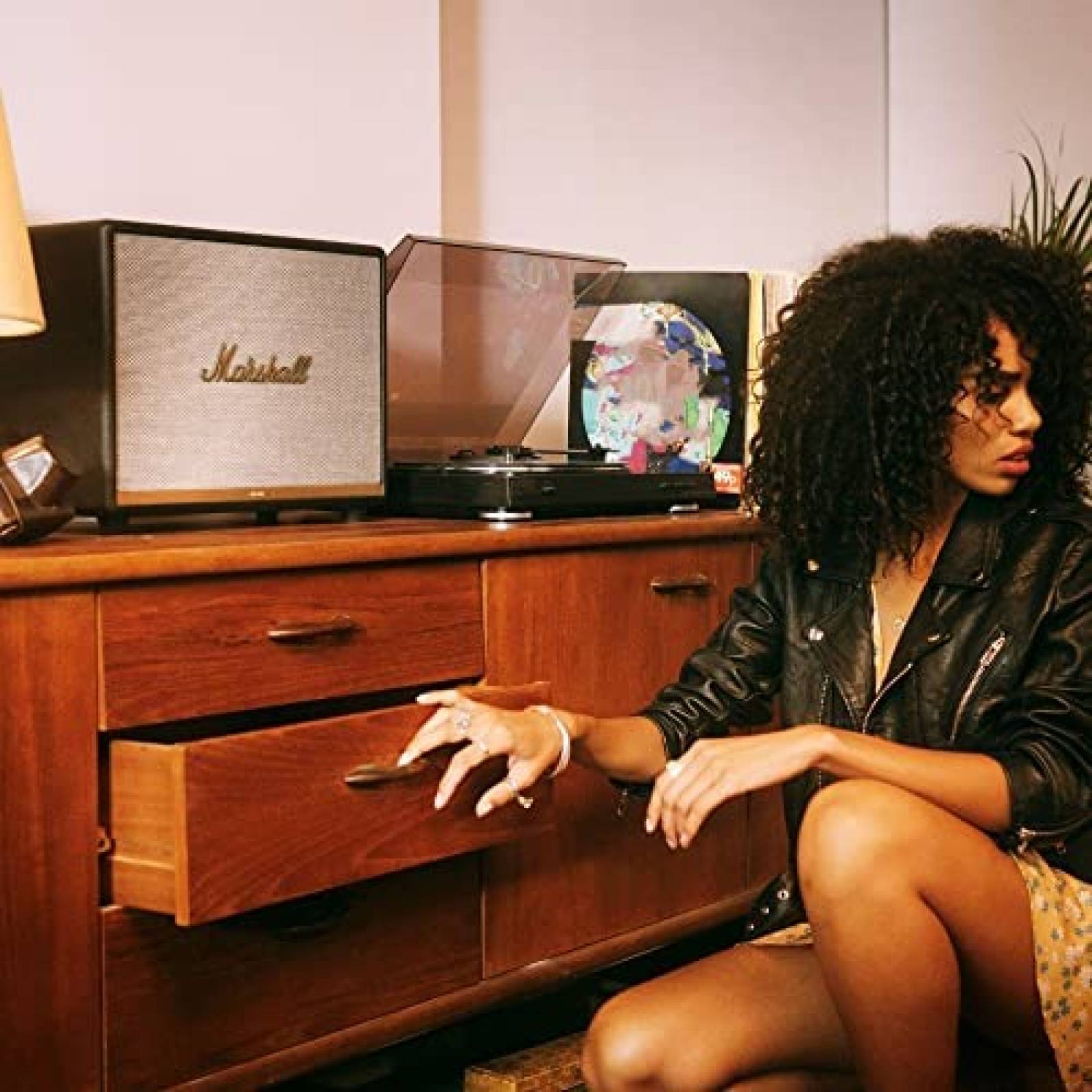 Bocina Bluetooth Marshall Woburn II Altavoz AptX -Negro