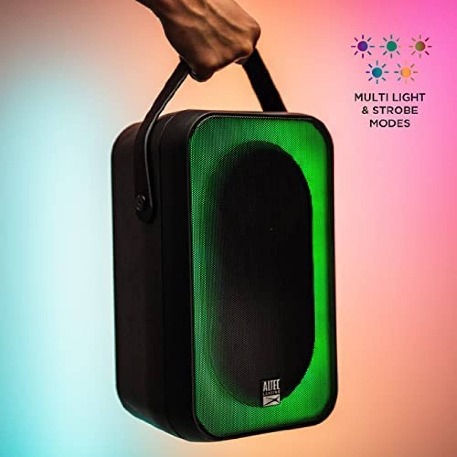 Bocina Bluetooth Altec Lansing Shockwave 60W -Negro