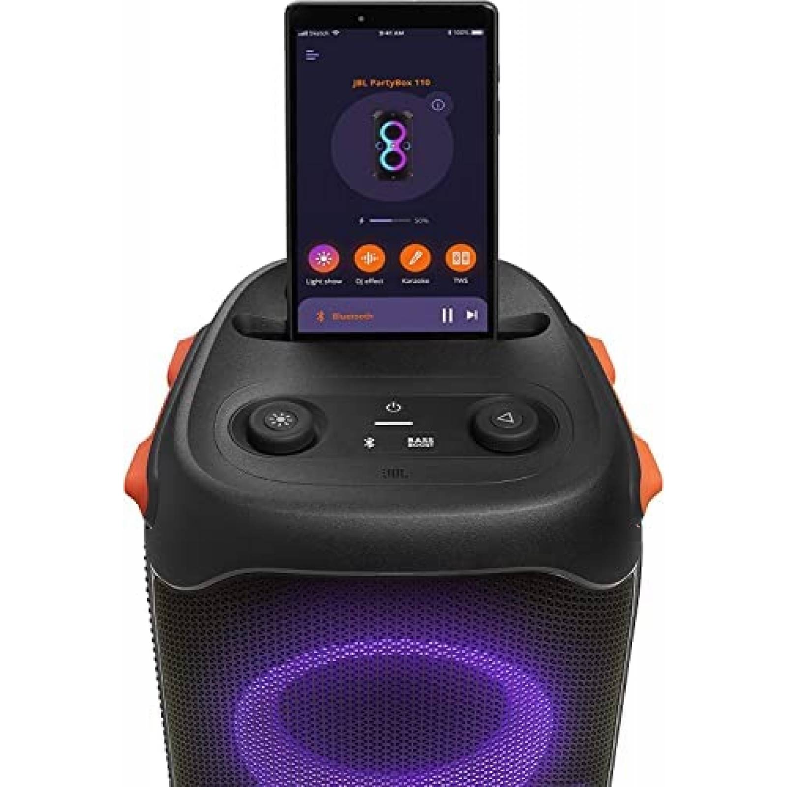 Bocina Bluetooth JBL PartyBox 110 Portatil 12 Horas -Negro