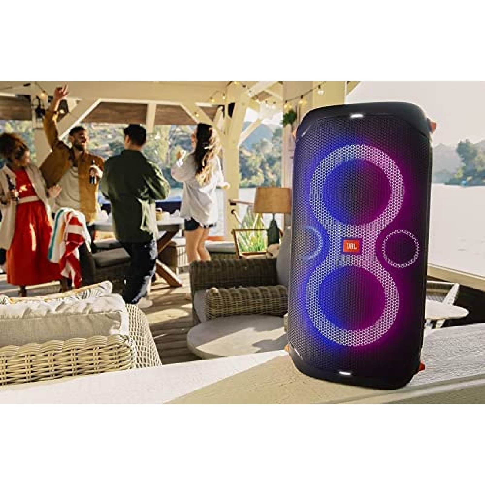 Bocina Bluetooth JBL PartyBox 110 Portatil 12 Horas -Negro