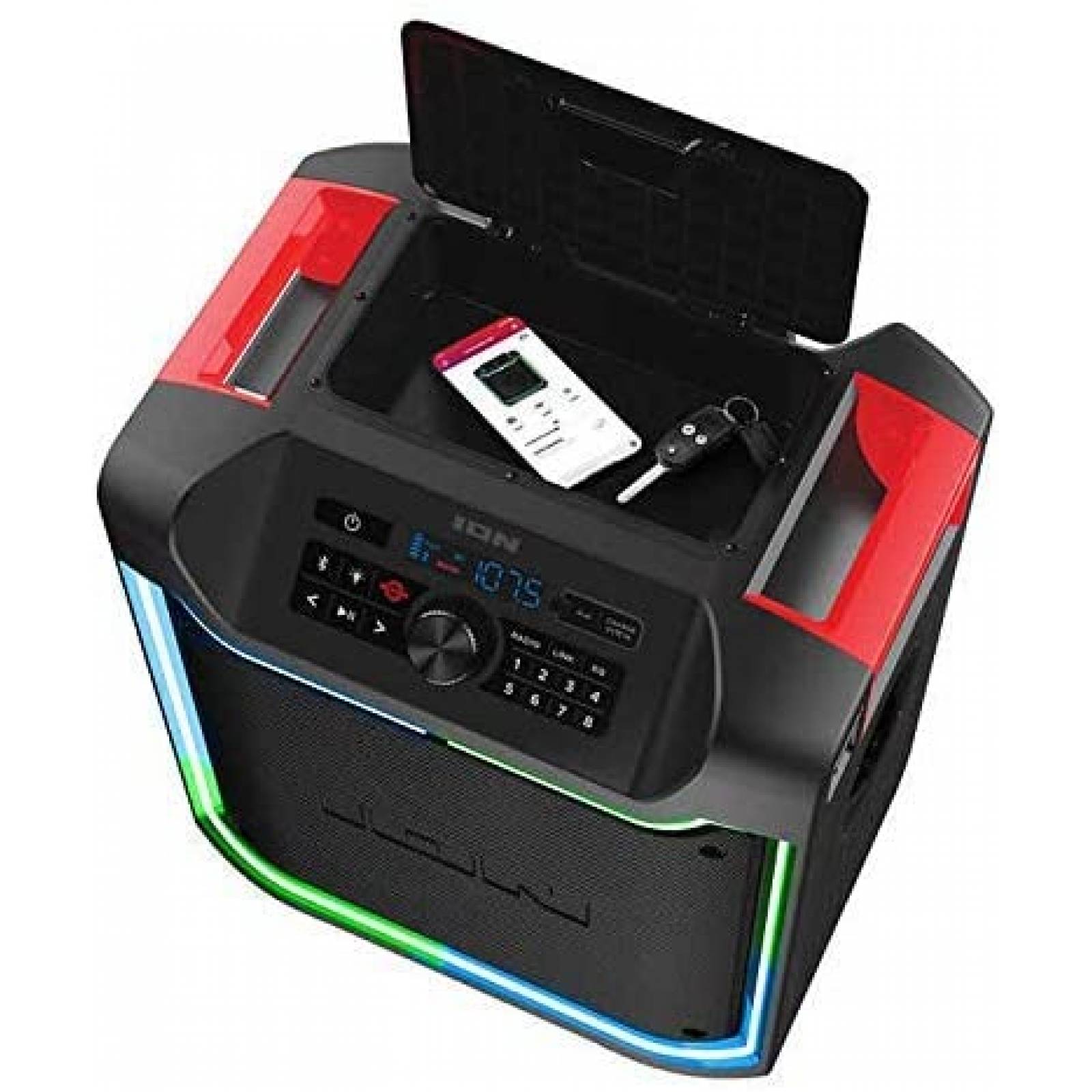 Bocina Bluetooth ION iPA125C Pathfinder 280 Radio FM -Negro