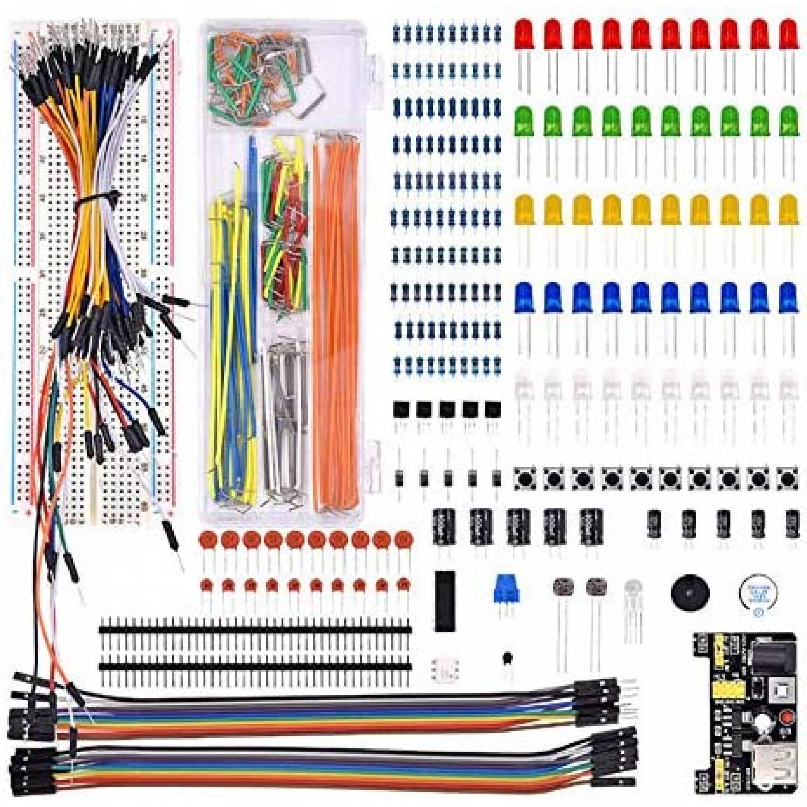 Kit Basico de Electronicos TODOELEC Fuente De Alimentacion