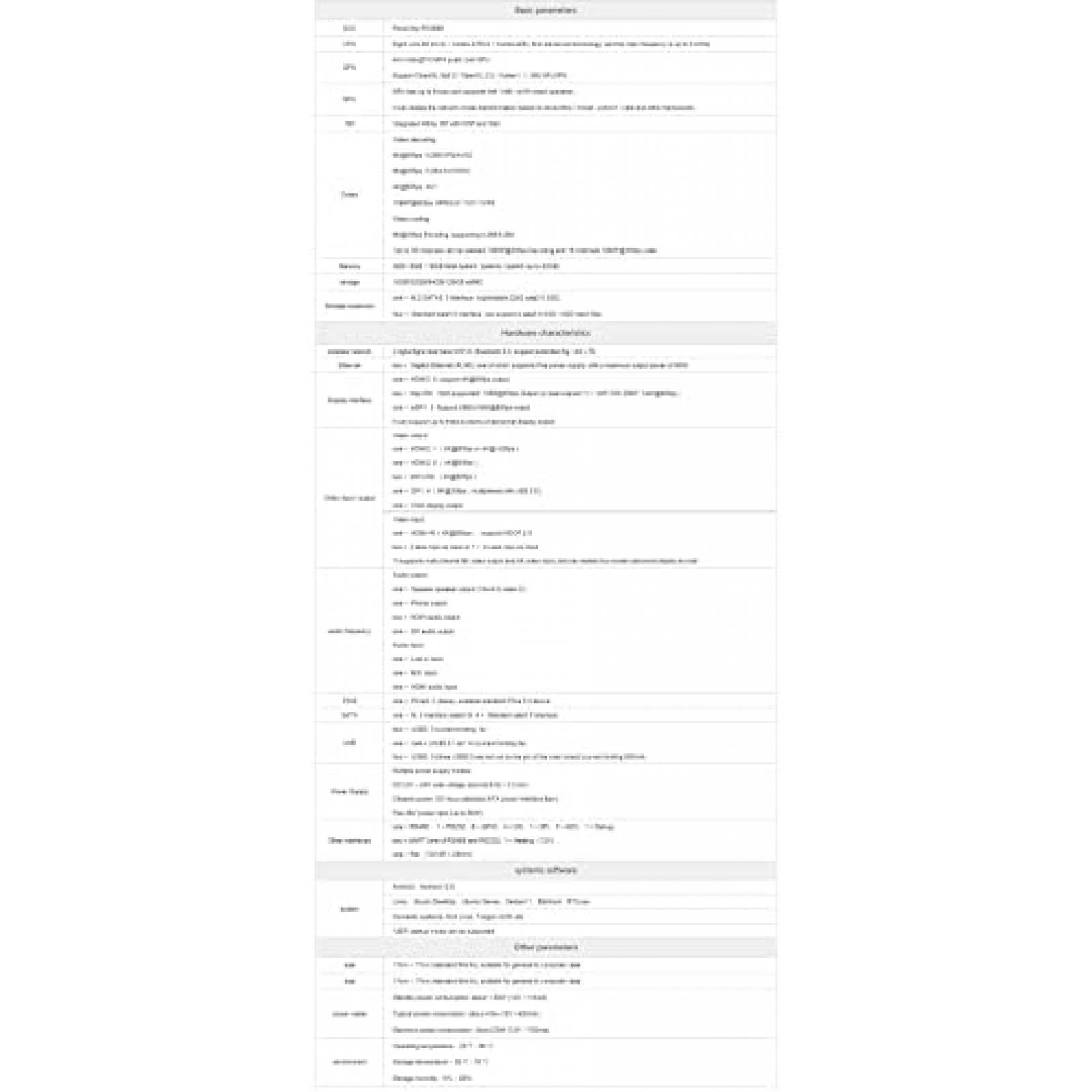 Placa base WayPonDEV ITX-3588J 4 GB RAM + 32 GB EMMC -Negro