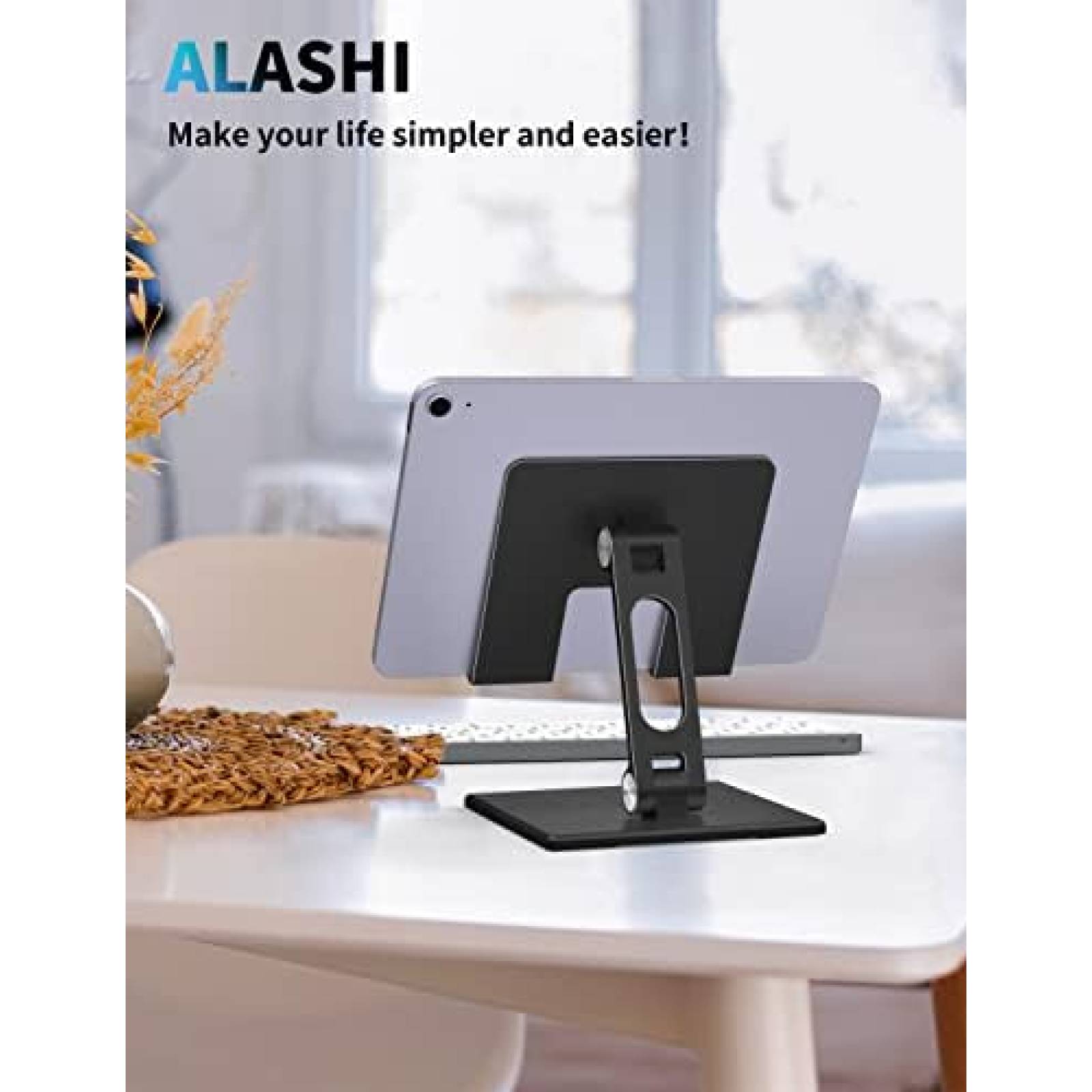 Soporte Ajustable Alashi para Tablets 4-13.3'' -Negro