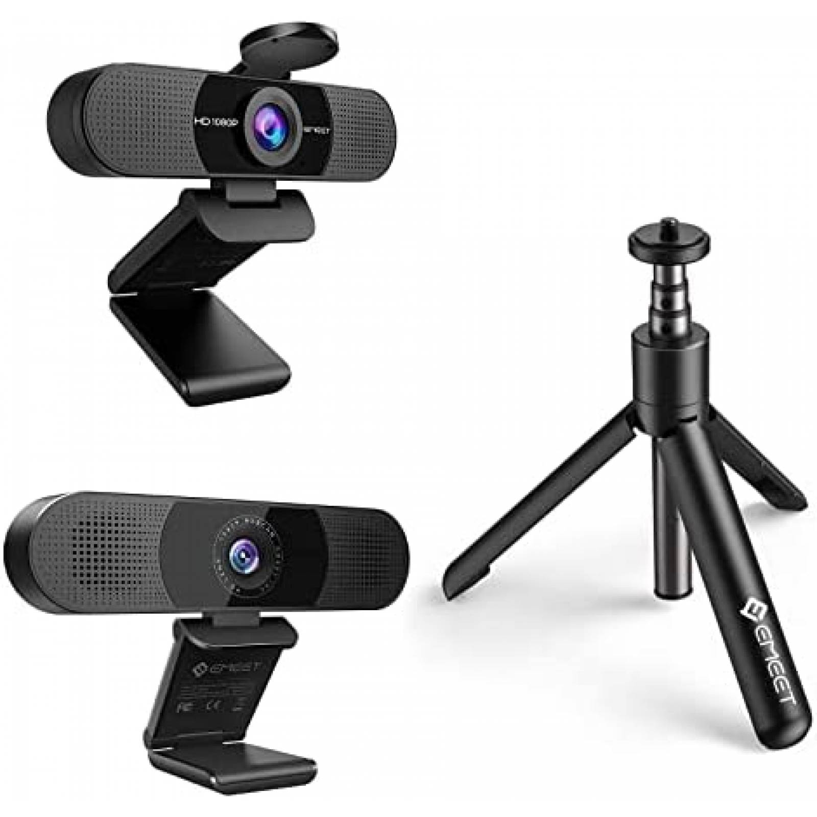 2x Camara Web EMEET C960 1080p + EMEET C980 con Tripie