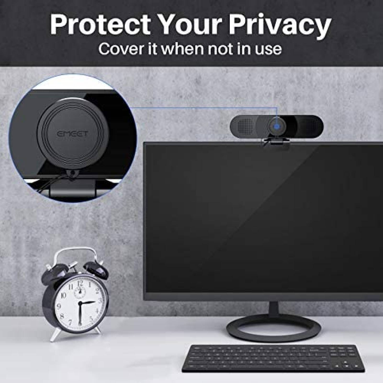 2x Camara Web EMEET C960 1080p + EMEET C980 con Tripie