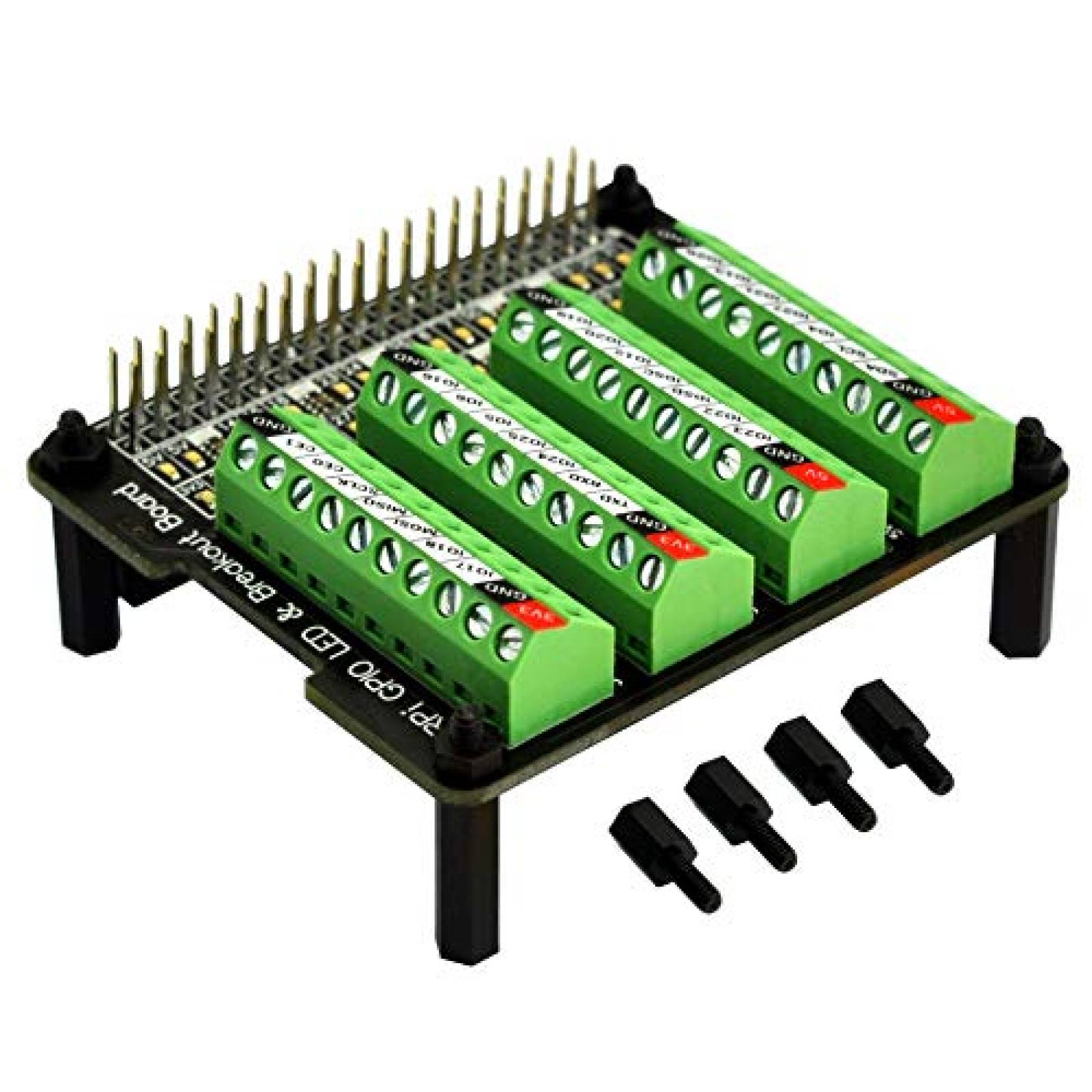 Rpi GPIO HCDC LED Para Raspberry Pi A+3A+B+2B -Verde