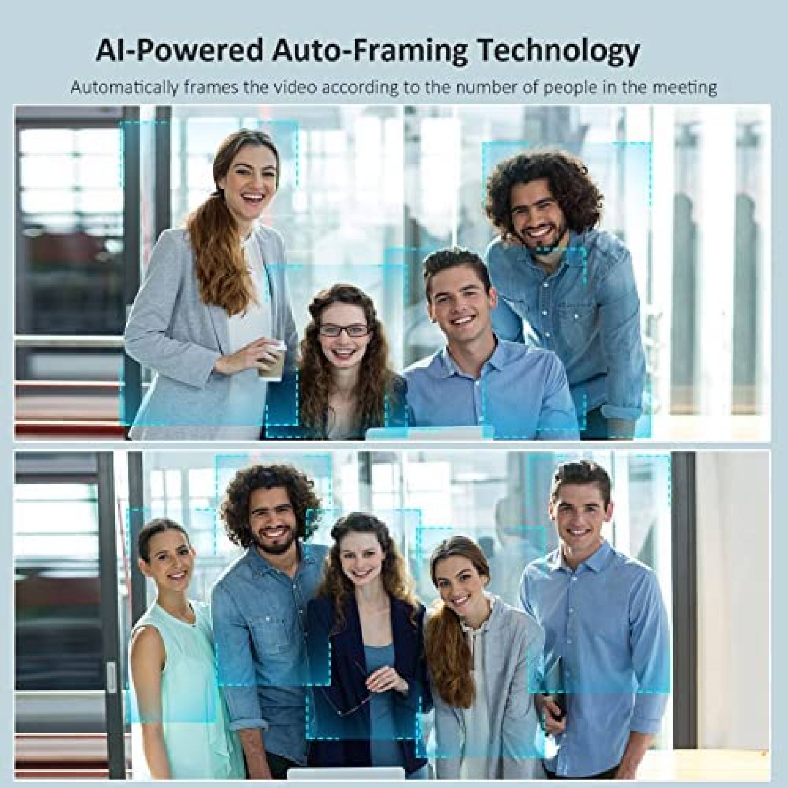 Camara Web NexiGo N970P 4K QHD 30fps 10x Zoom + Tripie