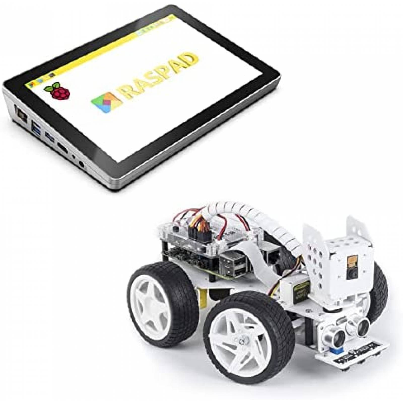 Tablet SunFounder RasPad 3.0 Smart Video Robot Kit -Negro