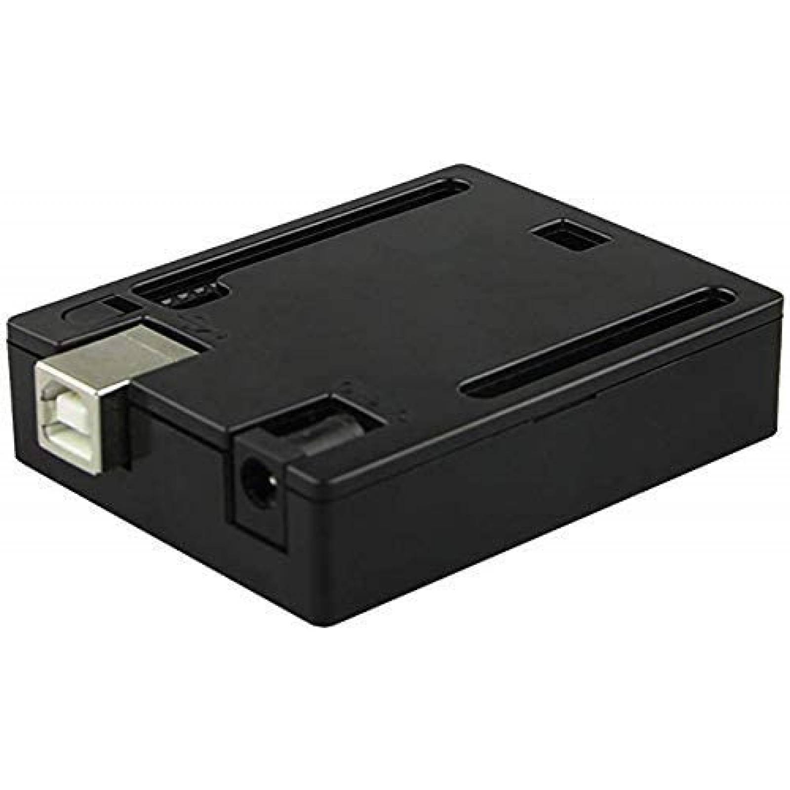Carcasa Protectora Geekworm ABS Para Arduino UNO R3 -Negro