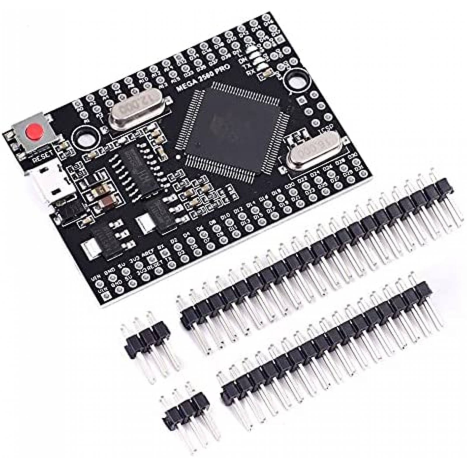 Arduino Mega 2560 PRO SongHe Chip Con Pinheaders -Negro