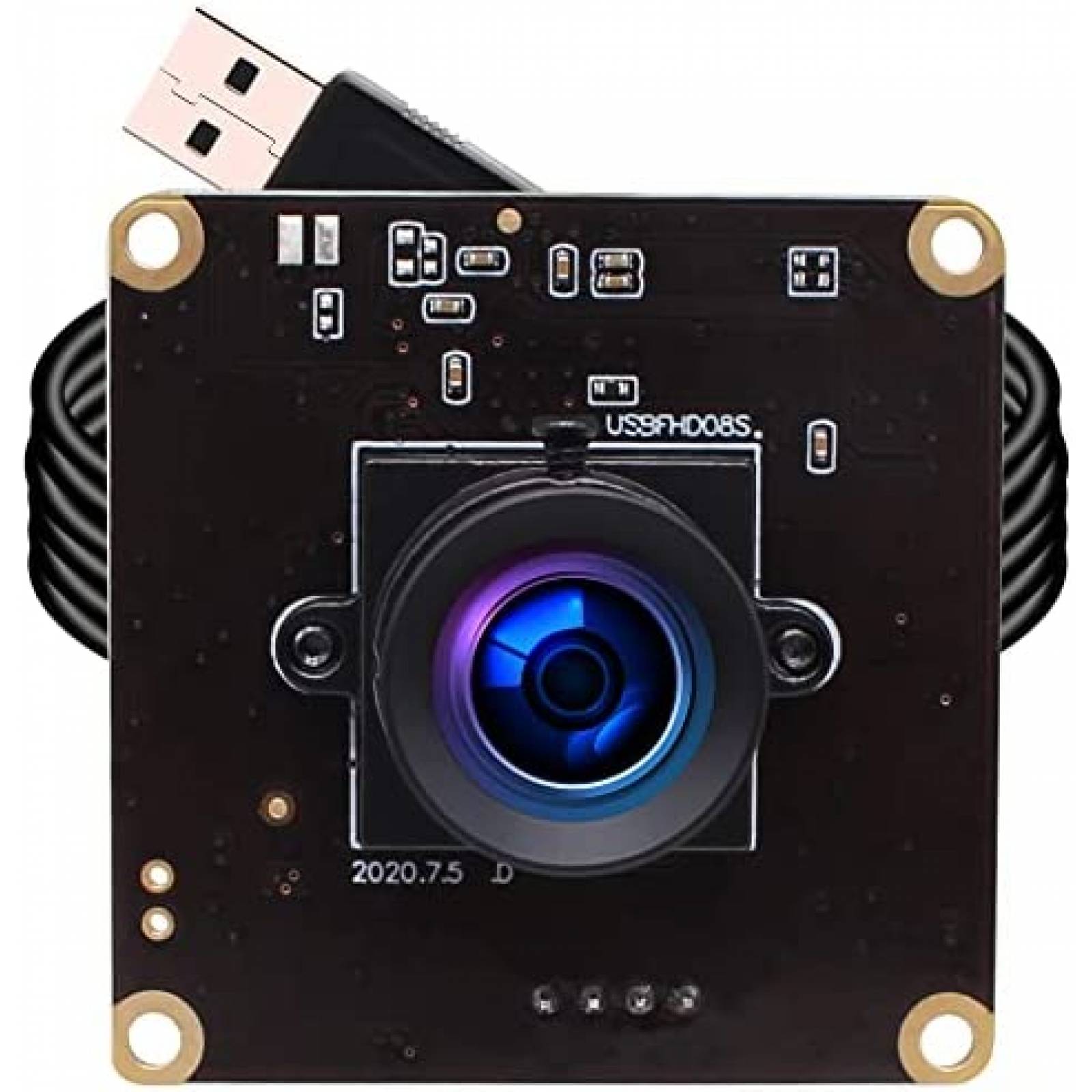 Webcam Mini ELP cmos ov4689 260fps 2MP 1080p USB -Negro