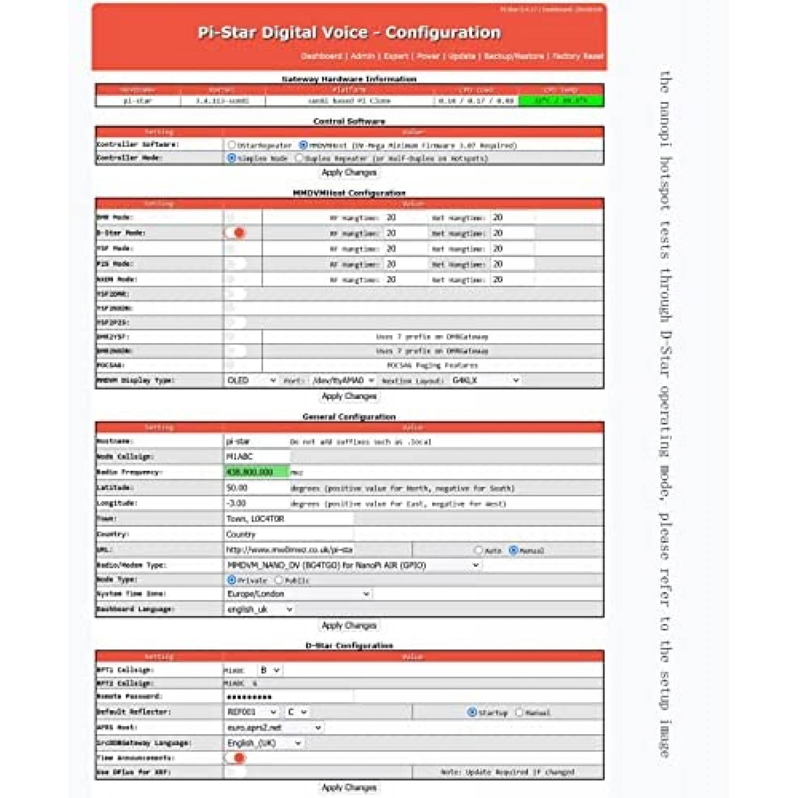 Nano Hotspot GOOZEEZOO MMDVM OLED Display WIFI -Negro
