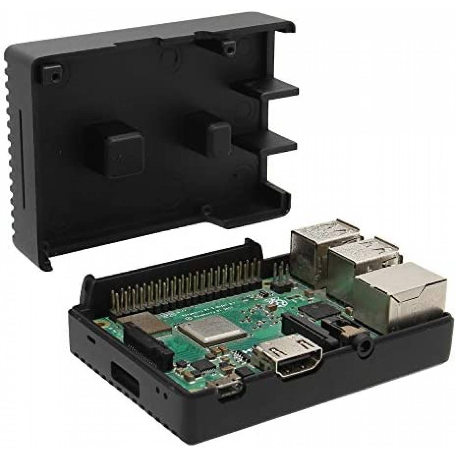 Funda Raspberry Pi Geekworm Model B Aleacion De Aluminio