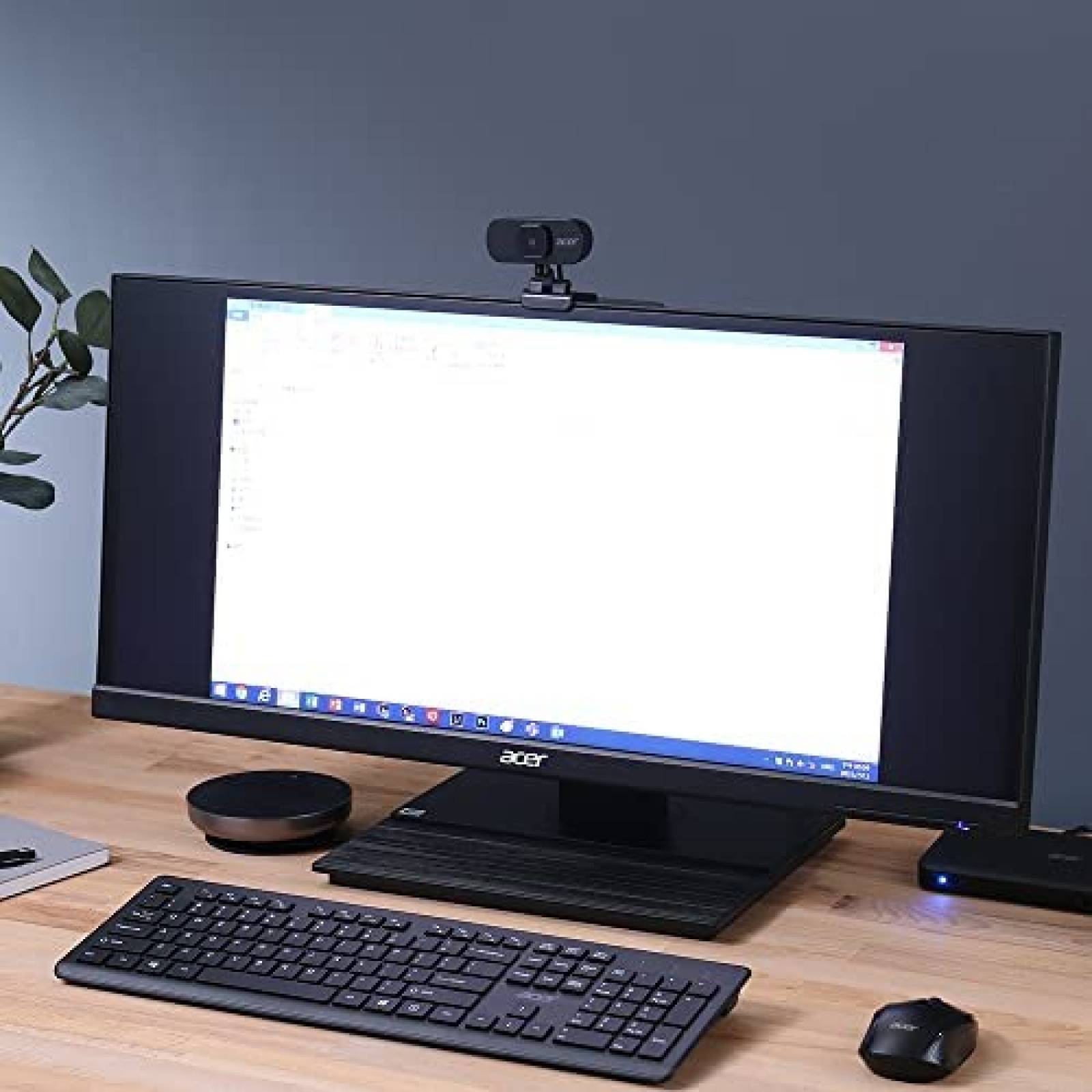 Camara Web Acer 1080p FHD 2MP Rotacion 360 Inclinacion